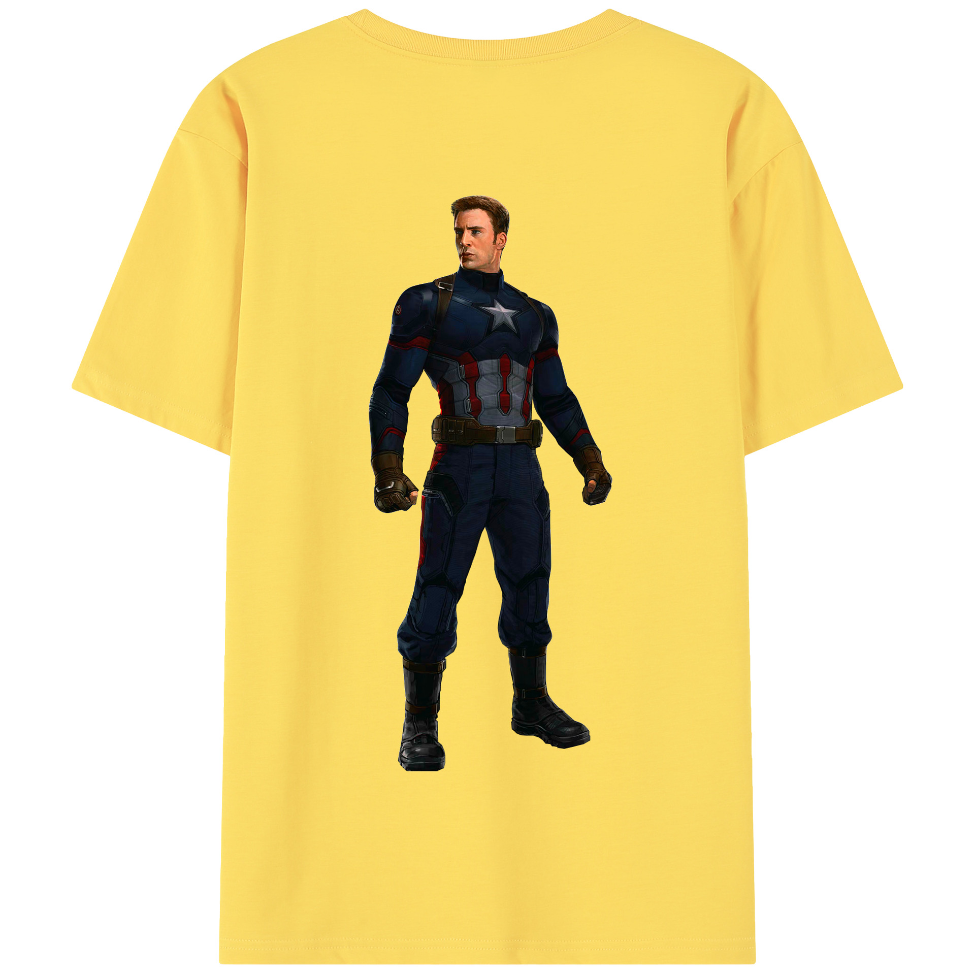 （画像用） アベンジャーズ The Avengers 綿100％半袖Tシャツ（背面プリント）