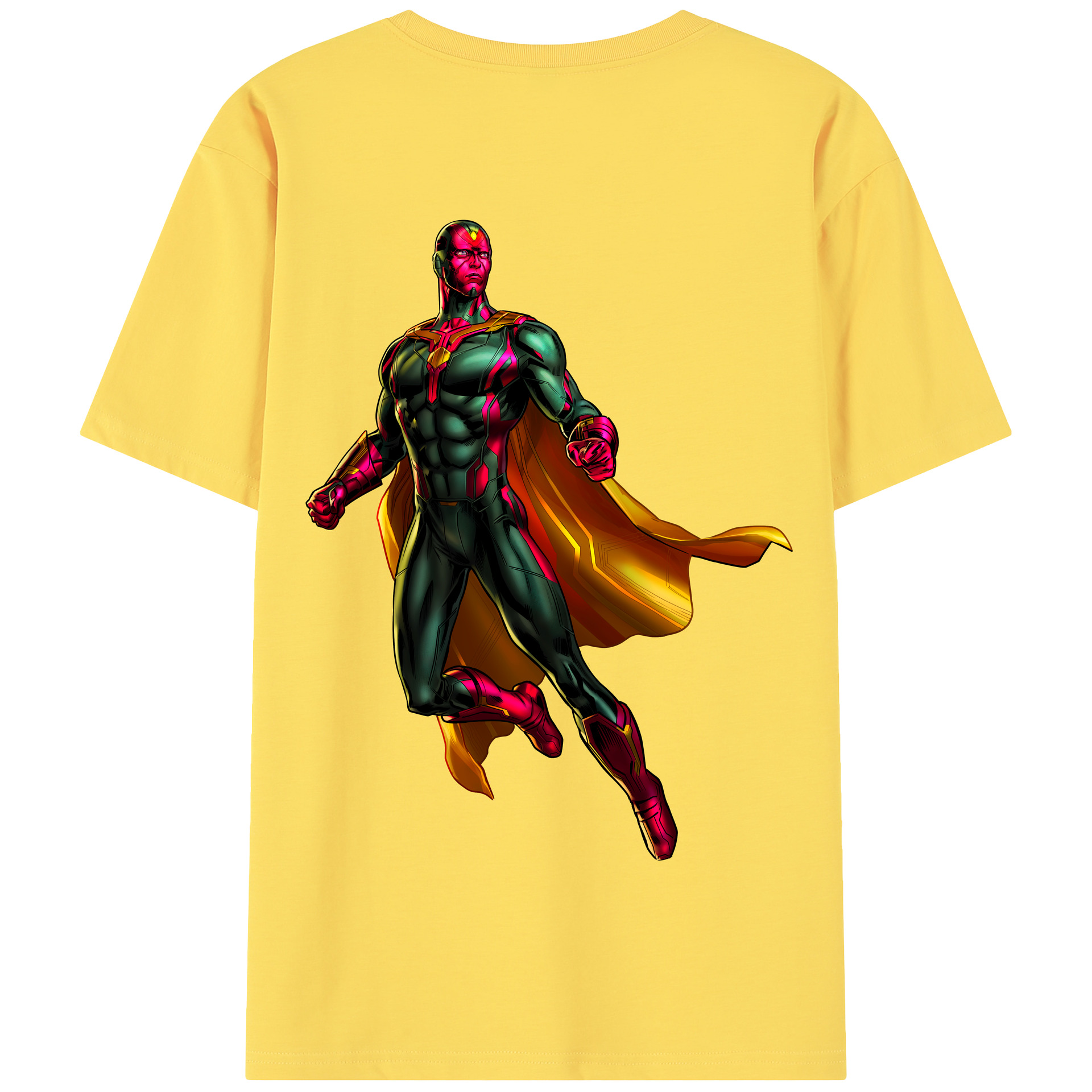 （画像用） アベンジャーズ The Avengers 綿100％半袖Tシャツ（背面プリント）