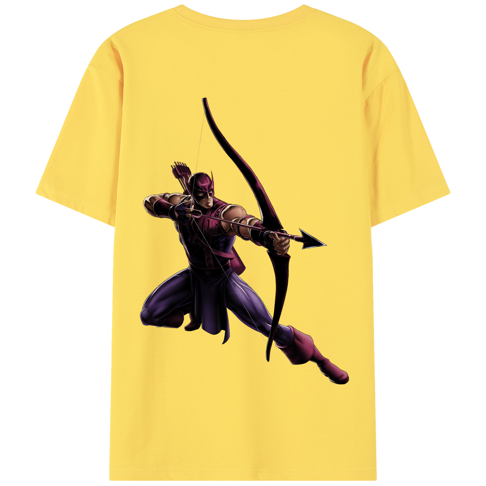 （画像用） アベンジャーズ The Avengers 綿100％半袖Tシャツ（背面プリント）