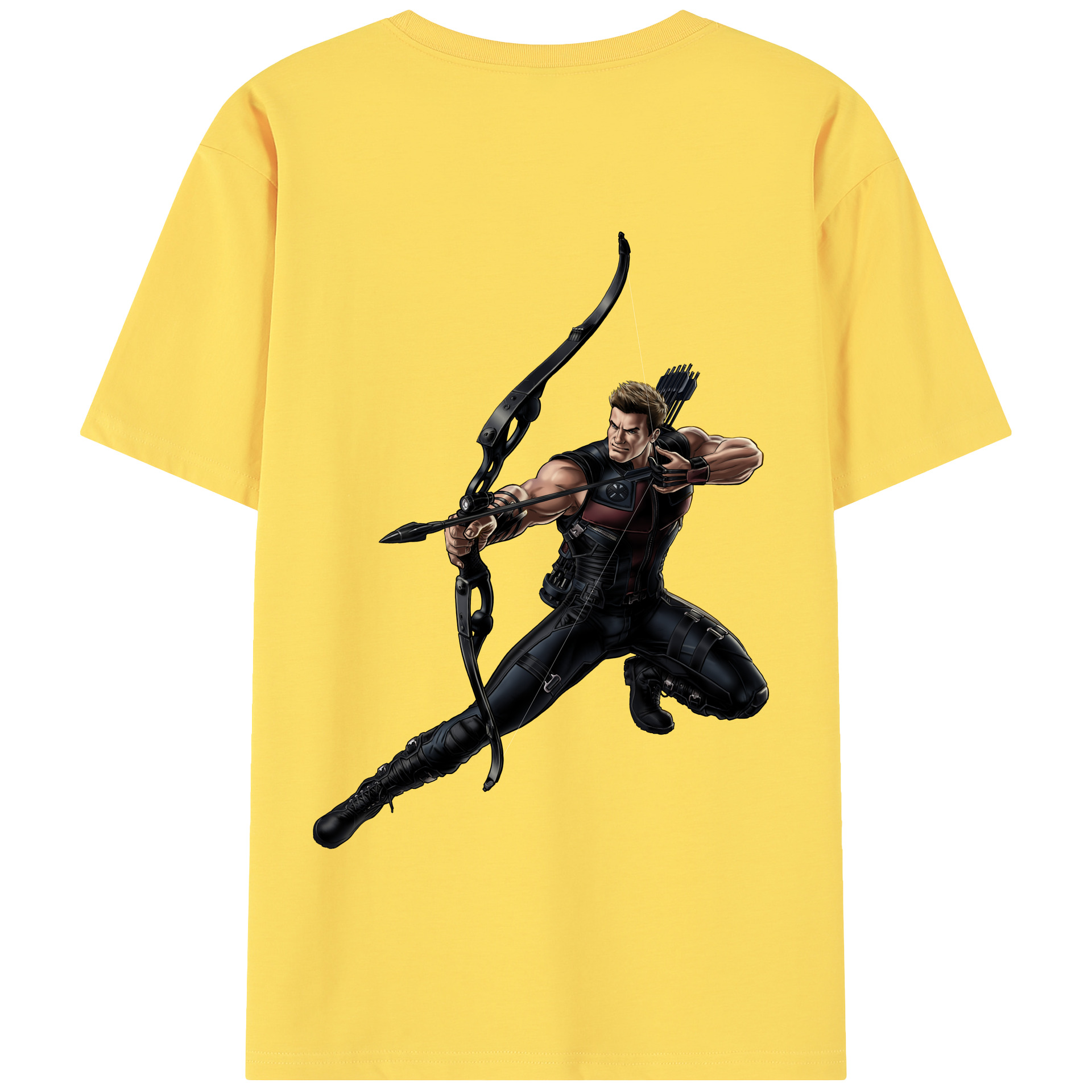 （画像用） アベンジャーズ The Avengers 綿100％半袖Tシャツ（背面プリント）
