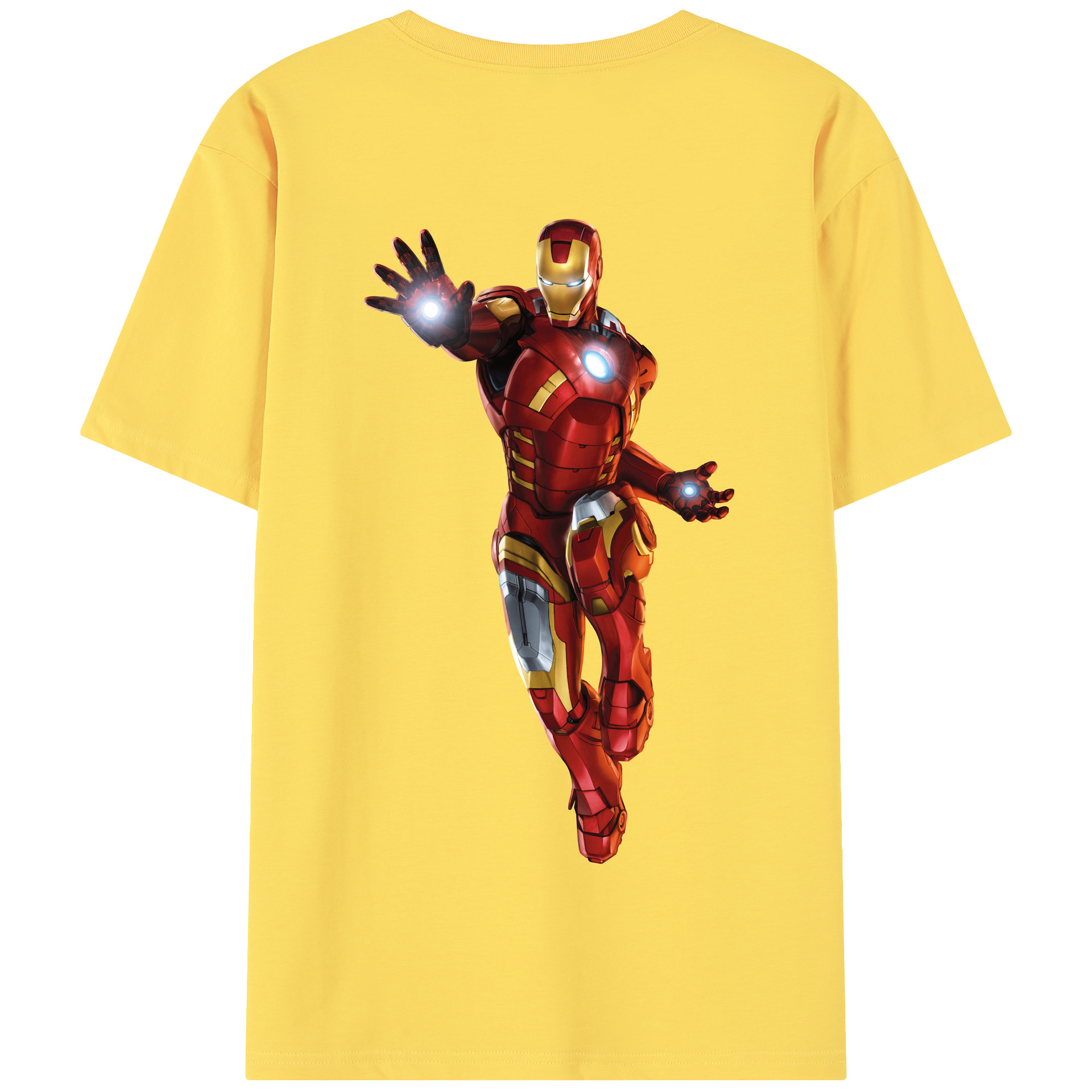 （画像用） アベンジャーズ The Avengers 綿100％半袖Tシャツ（背面プリント）