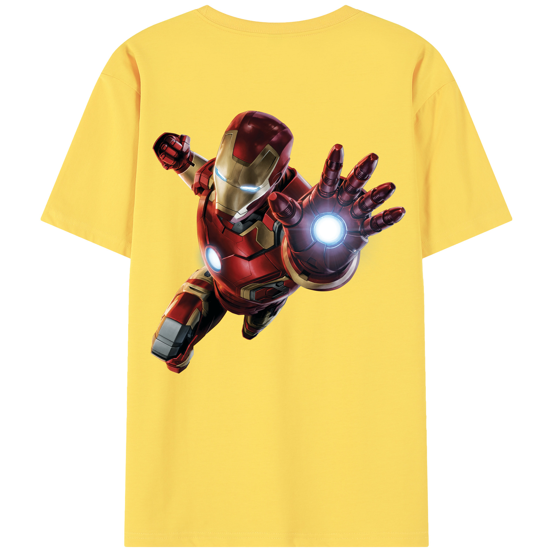 （画像用） アベンジャーズ The Avengers 綿100％半袖Tシャツ（背面プリント）