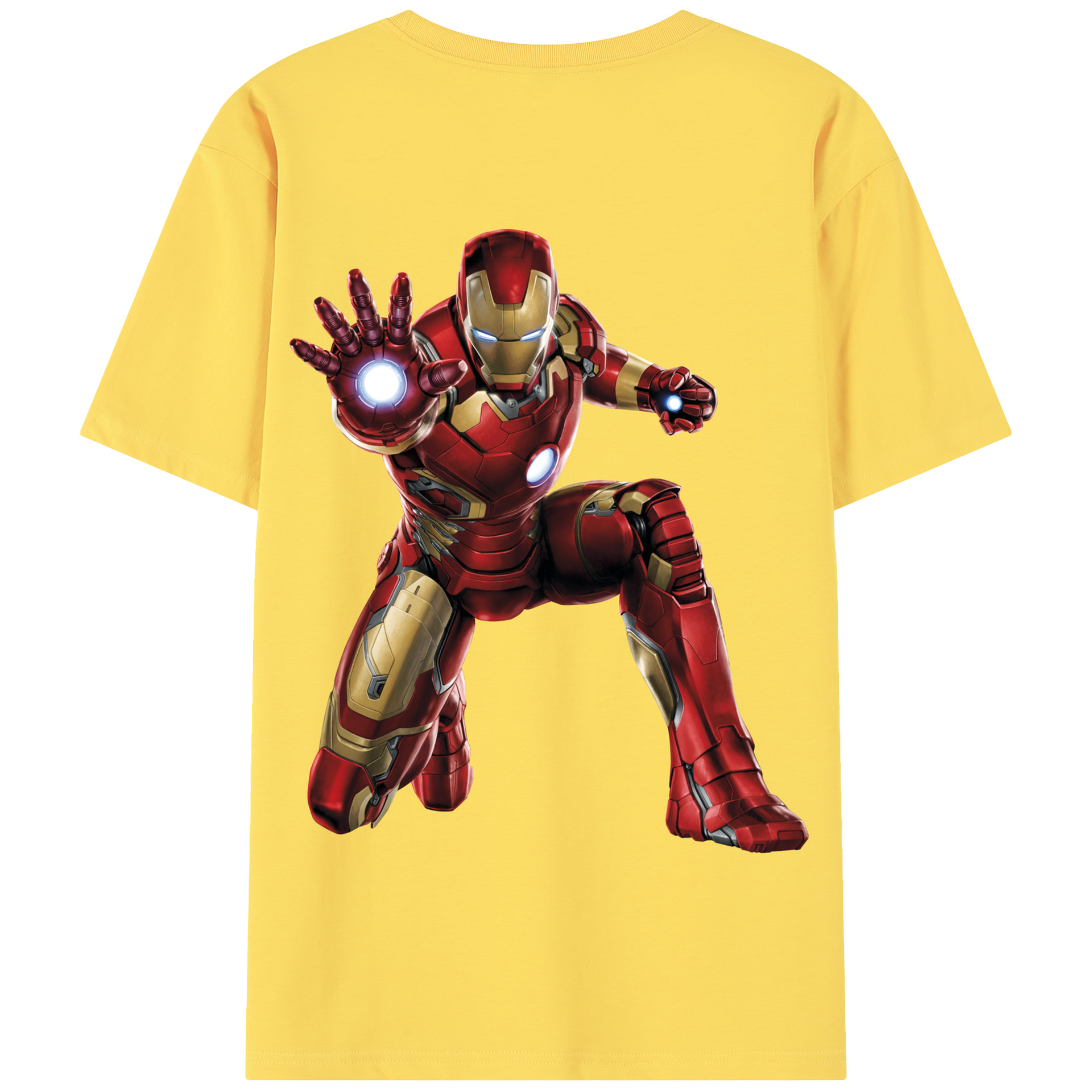（画像用） アベンジャーズ The Avengers 綿100％半袖Tシャツ（背面プリント）