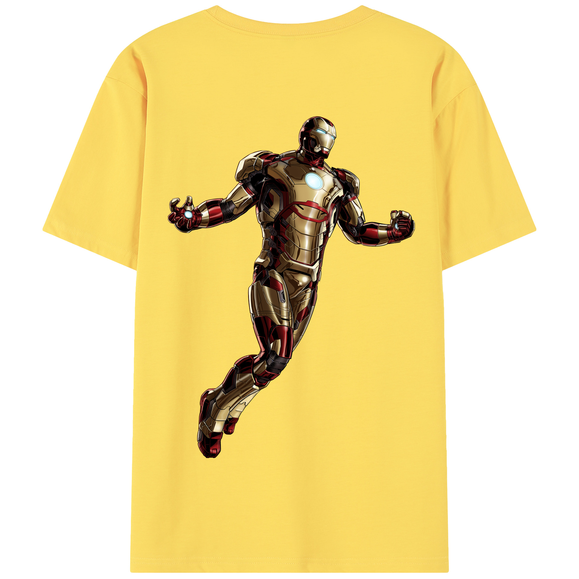 （画像用） アベンジャーズ The Avengers 綿100％半袖Tシャツ（背面プリント）