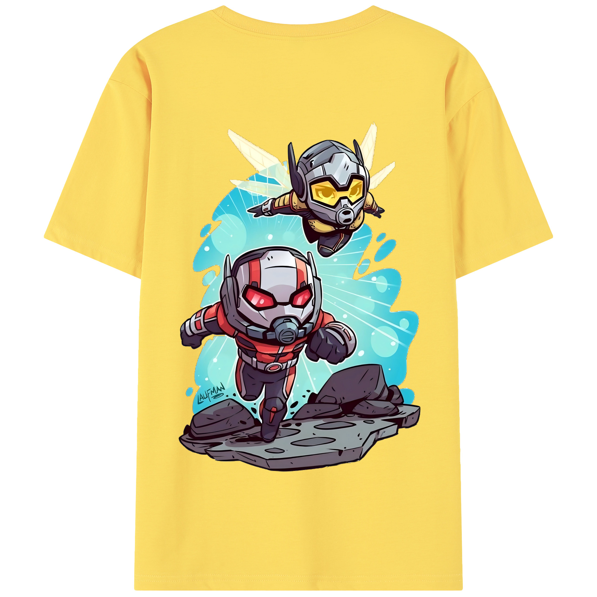 （画像用） アベンジャーズ The Avengers 綿100％半袖Tシャツ（背面プリント）
