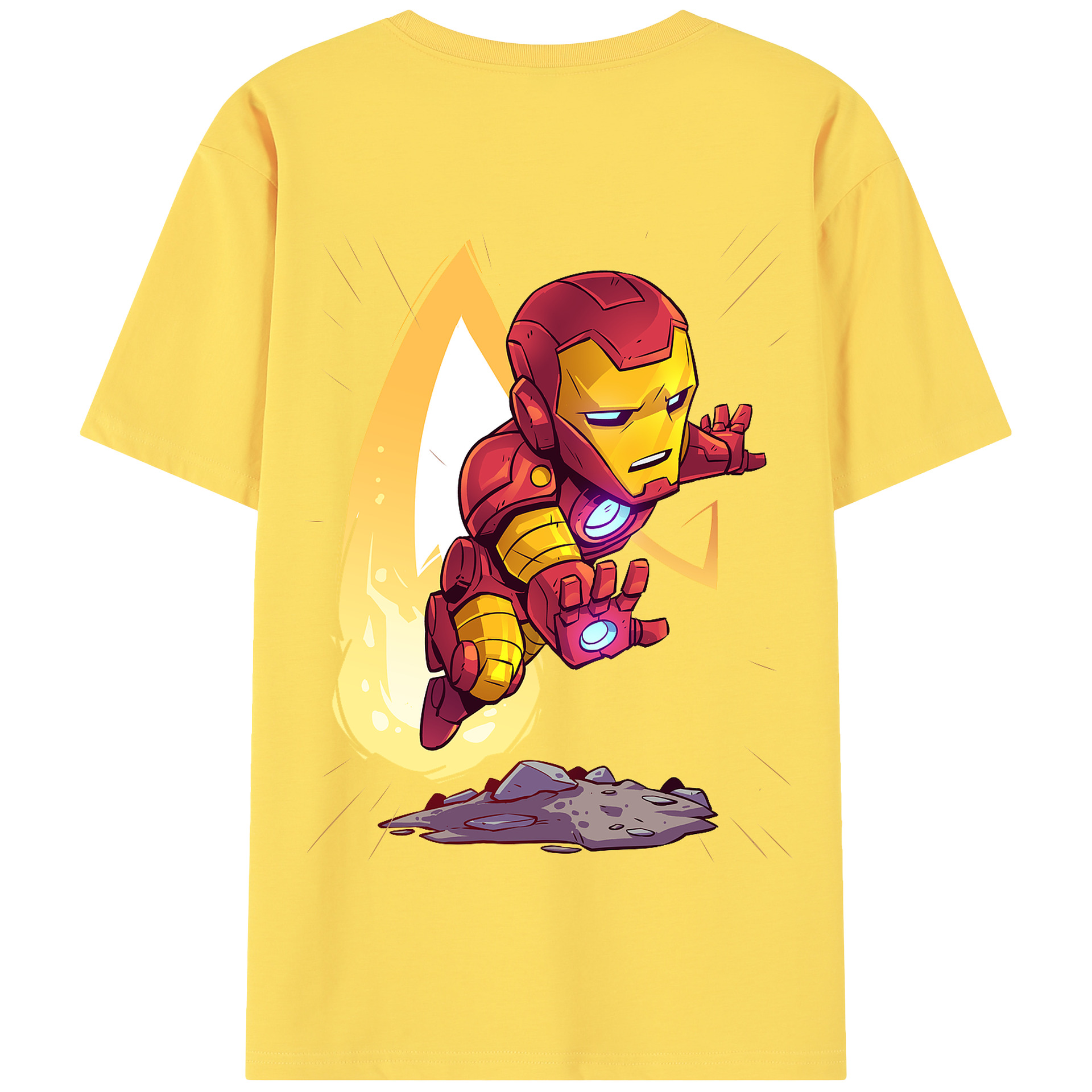 （画像用） アベンジャーズ The Avengers 綿100％半袖Tシャツ（背面プリント）