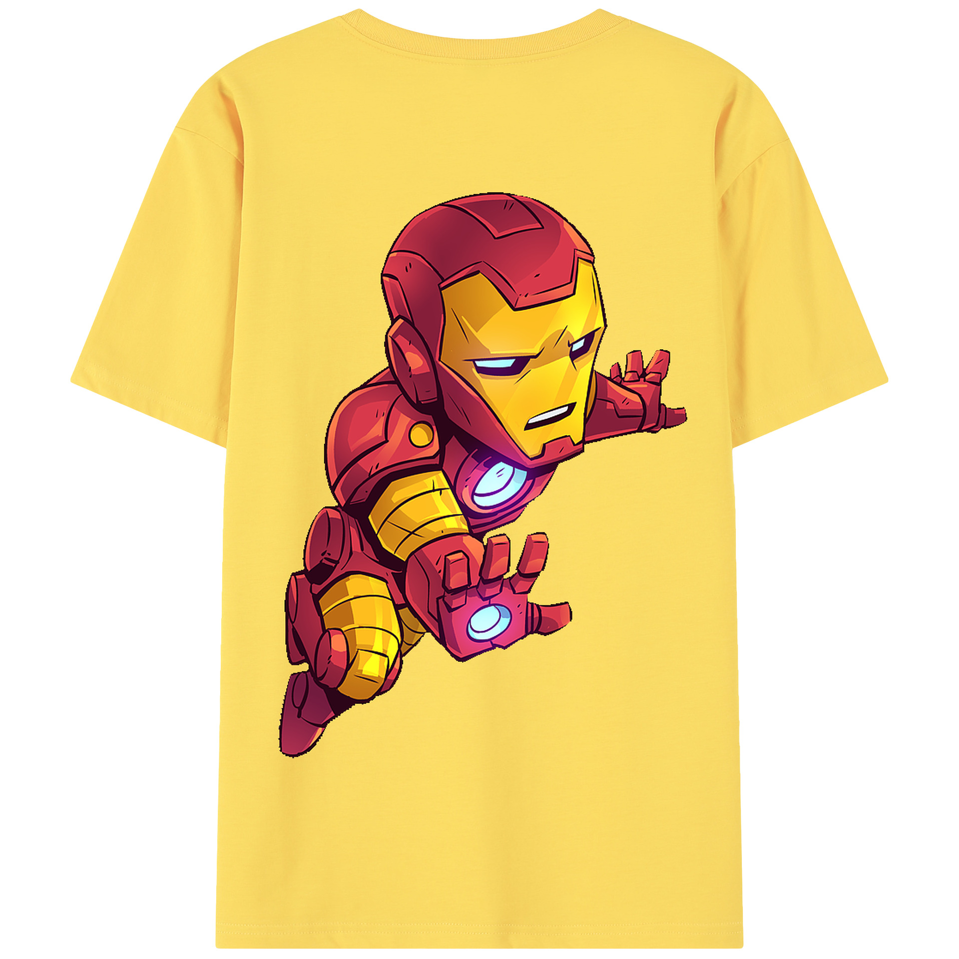 （画像用） アベンジャーズ The Avengers 綿100％半袖Tシャツ（背面プリント）