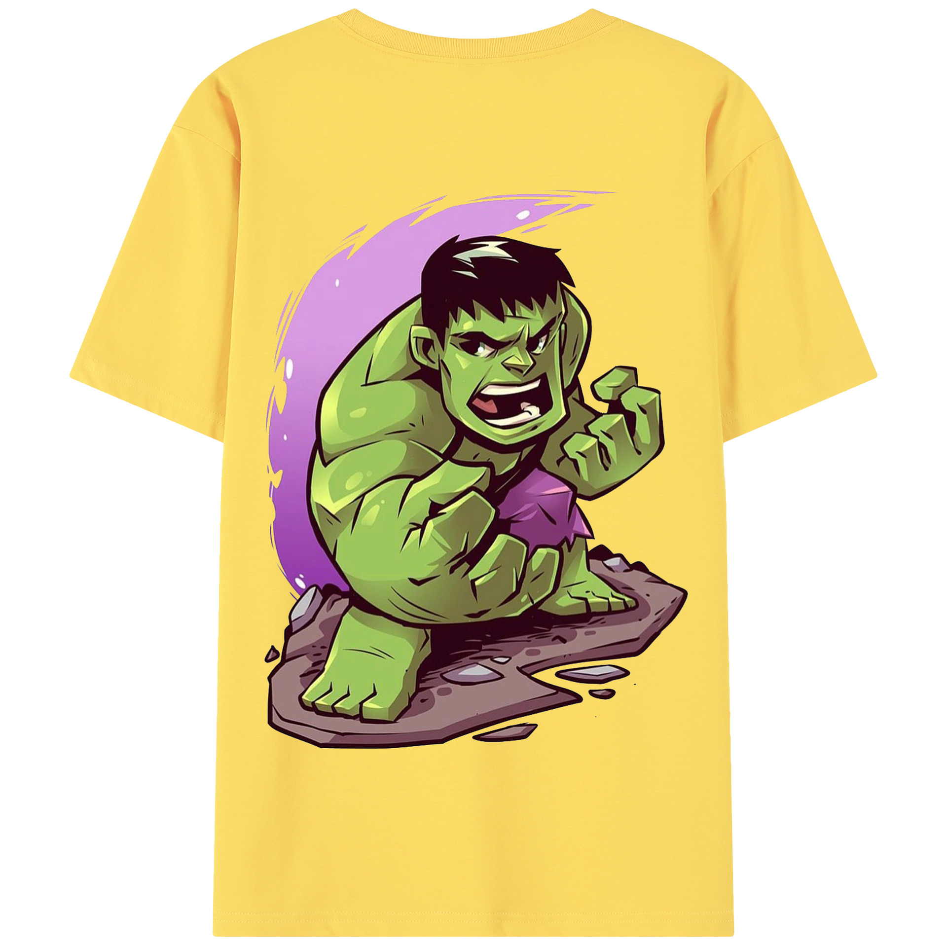 （画像用） アベンジャーズ The Avengers 綿100％半袖Tシャツ（背面プリント）