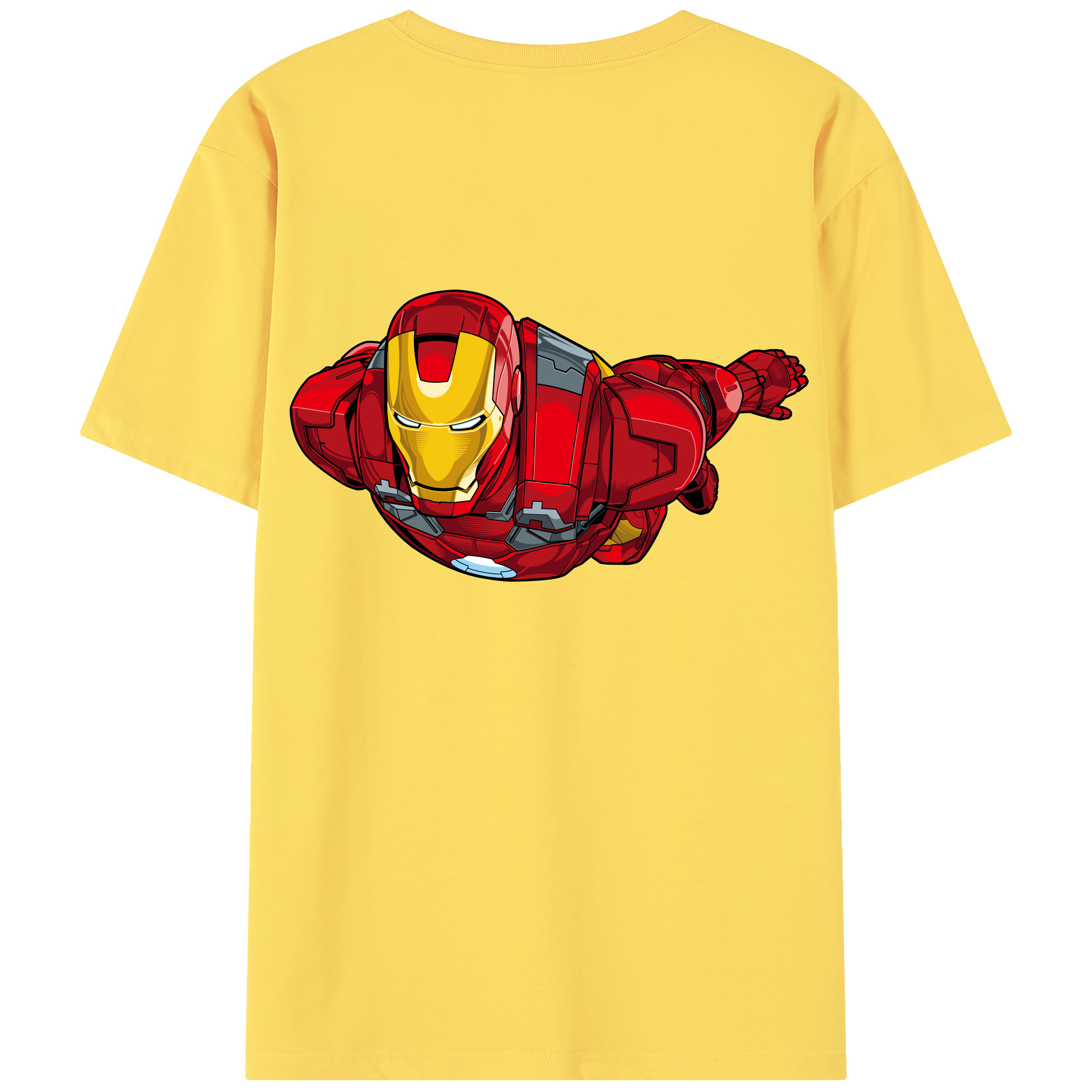 （画像用） アベンジャーズ The Avengers 綿100％半袖Tシャツ（背面プリント）