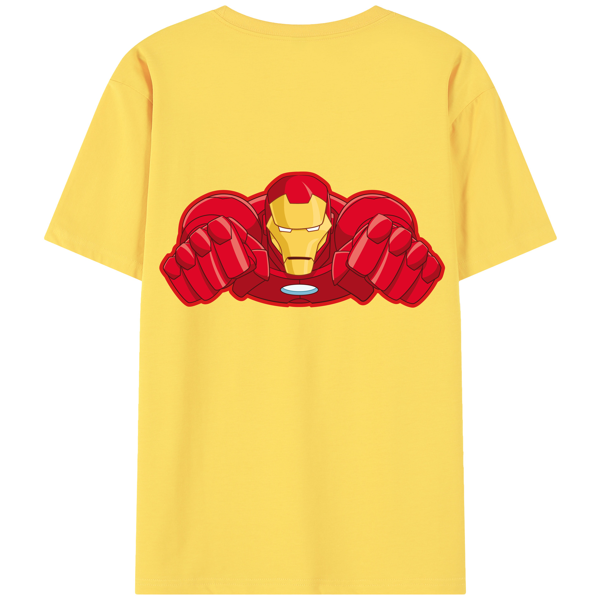 （画像用） アベンジャーズ The Avengers 綿100％半袖Tシャツ（背面プリント）