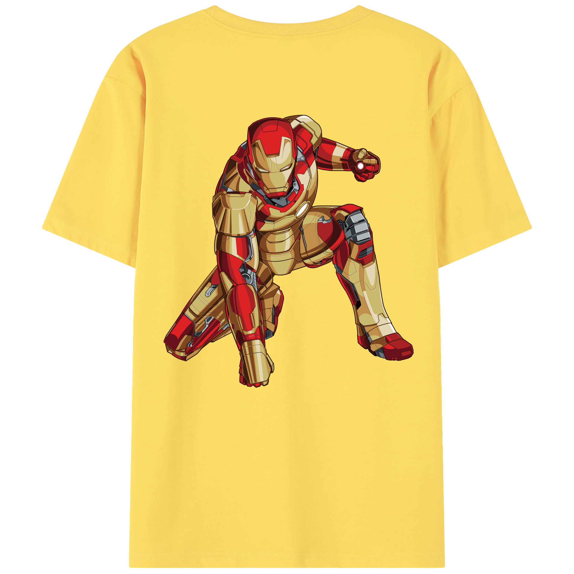 （画像用） アベンジャーズ The Avengers 綿100％半袖Tシャツ（背面プリント）