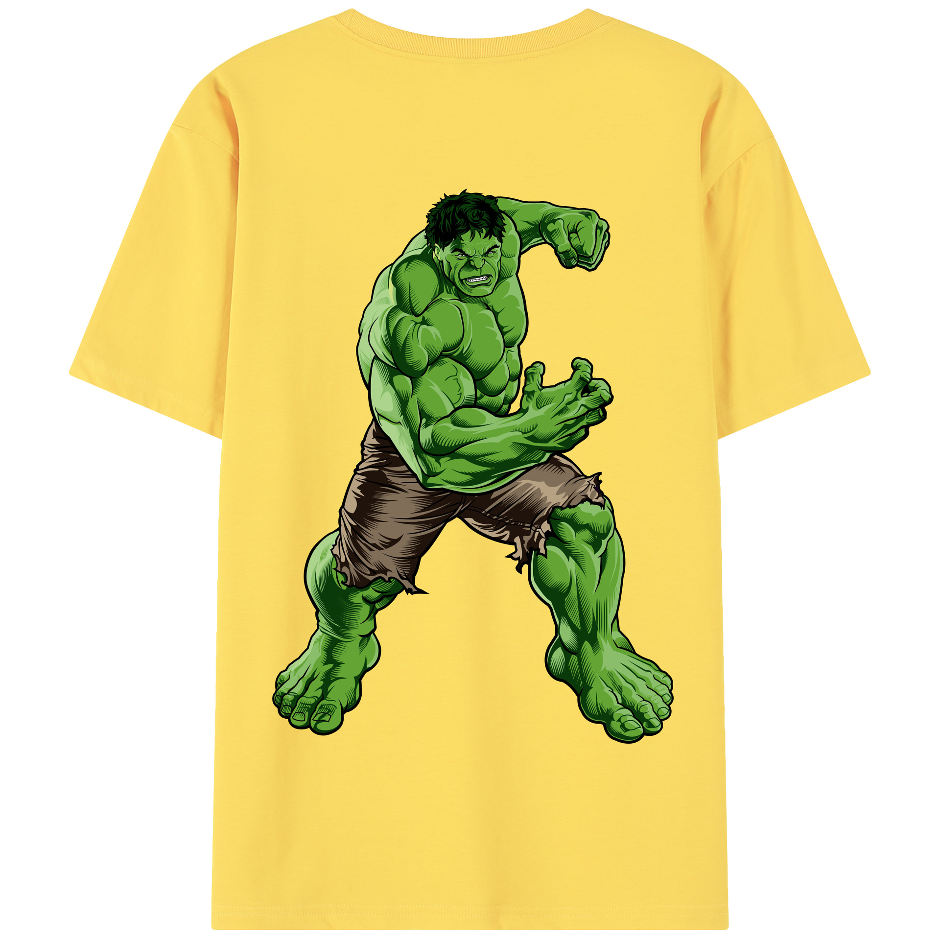 （画像用） アベンジャーズ The Avengers 綿100％半袖Tシャツ（背面プリント）