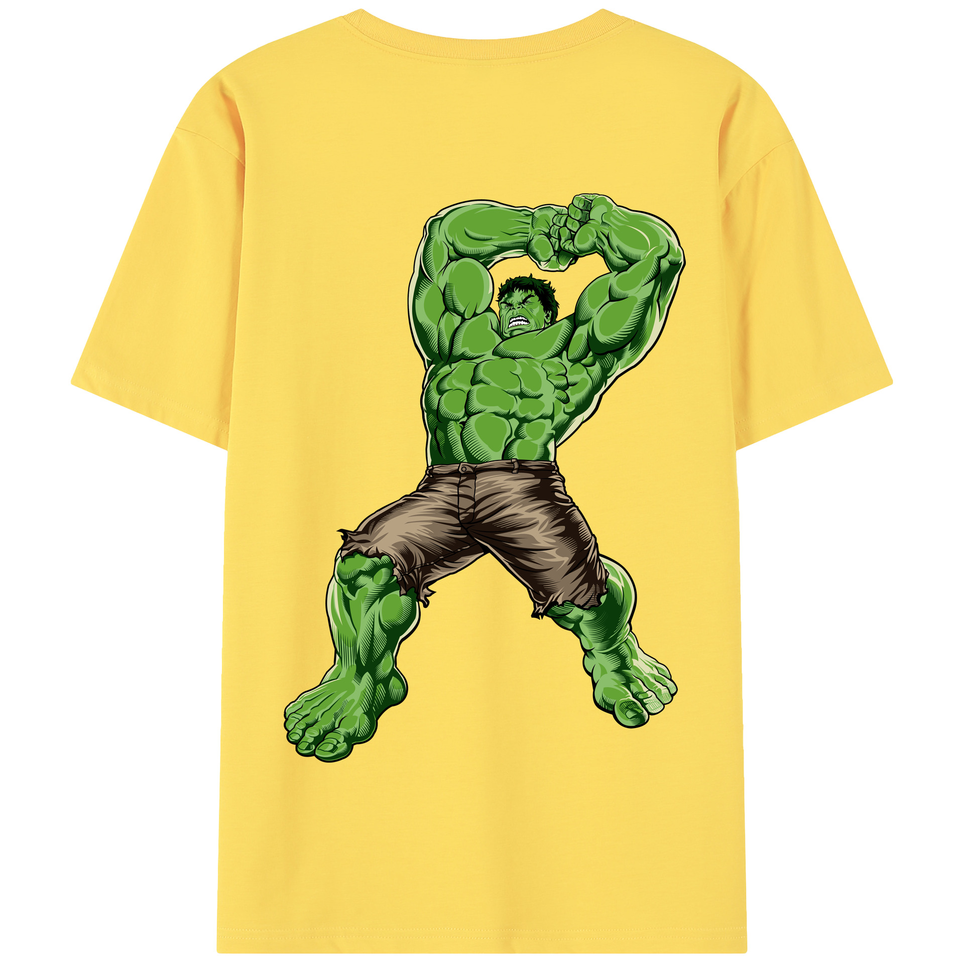 （画像用） アベンジャーズ The Avengers 綿100％半袖Tシャツ（背面プリント）