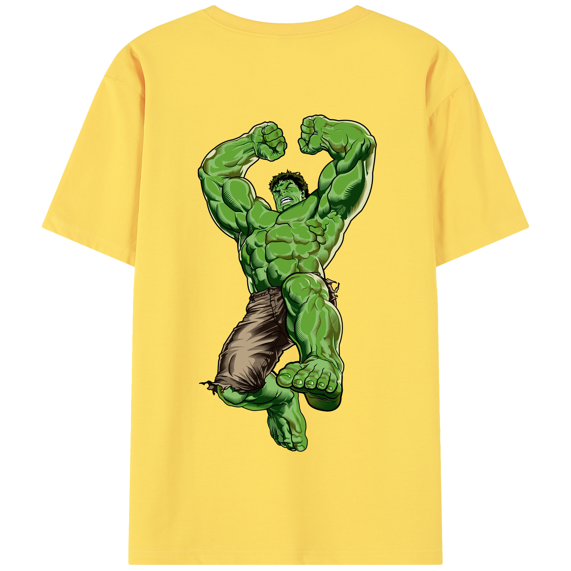 （画像用） アベンジャーズ The Avengers 綿100％半袖Tシャツ（背面プリント）