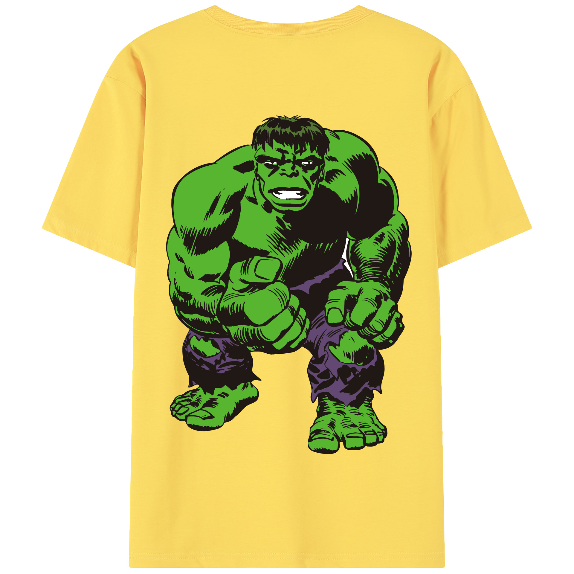 （画像用） アベンジャーズ The Avengers 綿100％半袖Tシャツ（背面プリント）