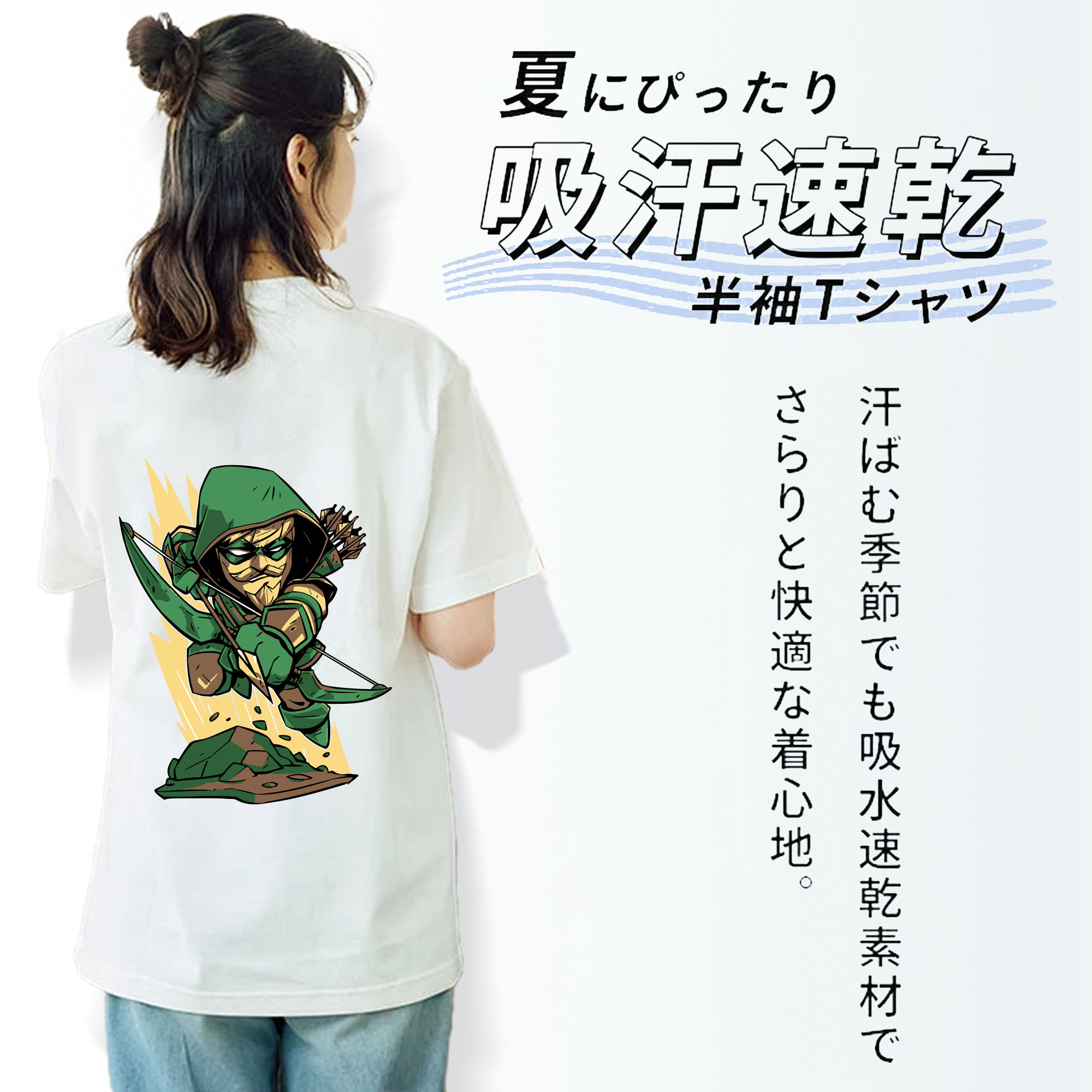 アベンジャーズ The Avengers 綿100％半袖Tシャツ（背面プリント）