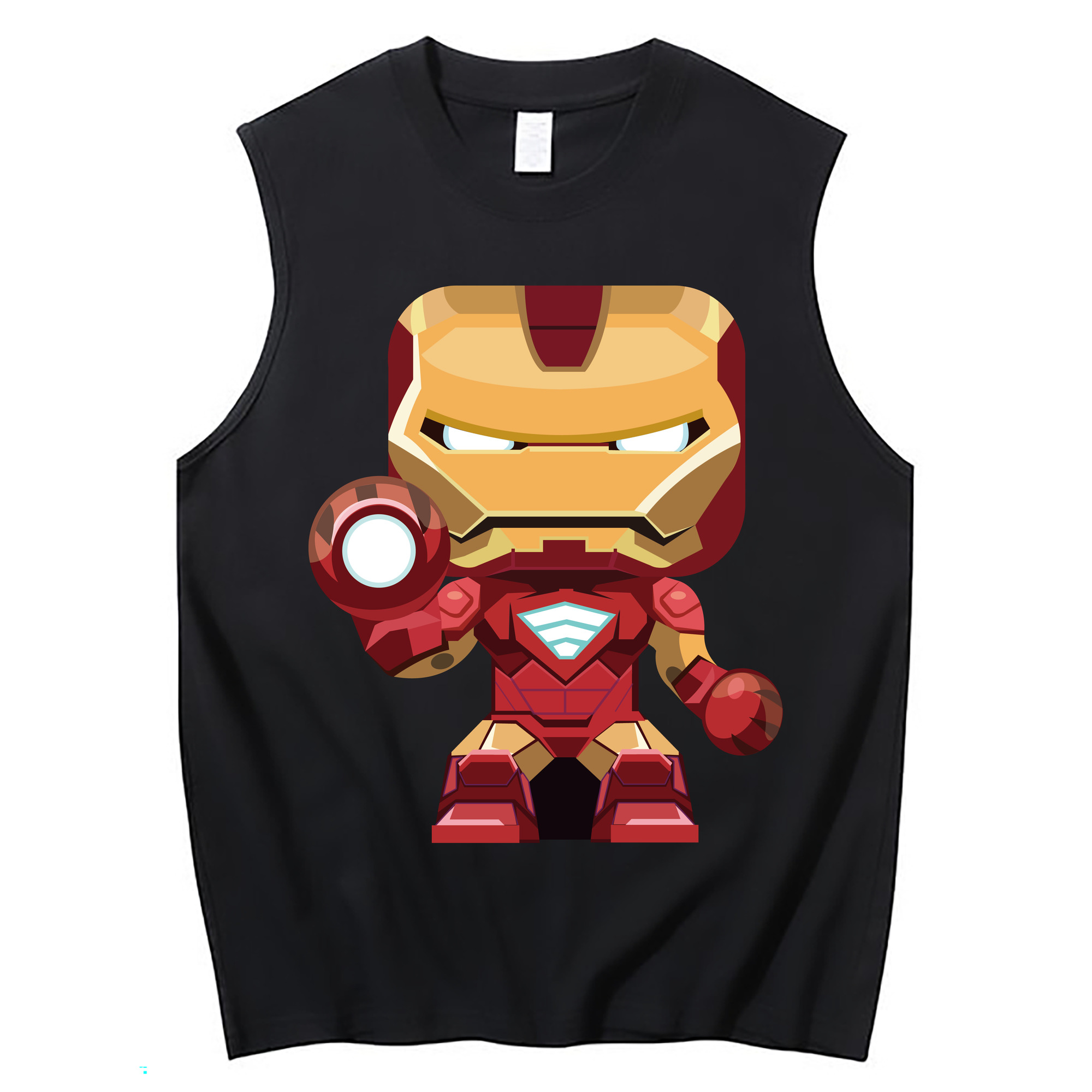 （画像用） アベンジャーズ The Avengers コットン100％タンクトップ（フロントプリント）
