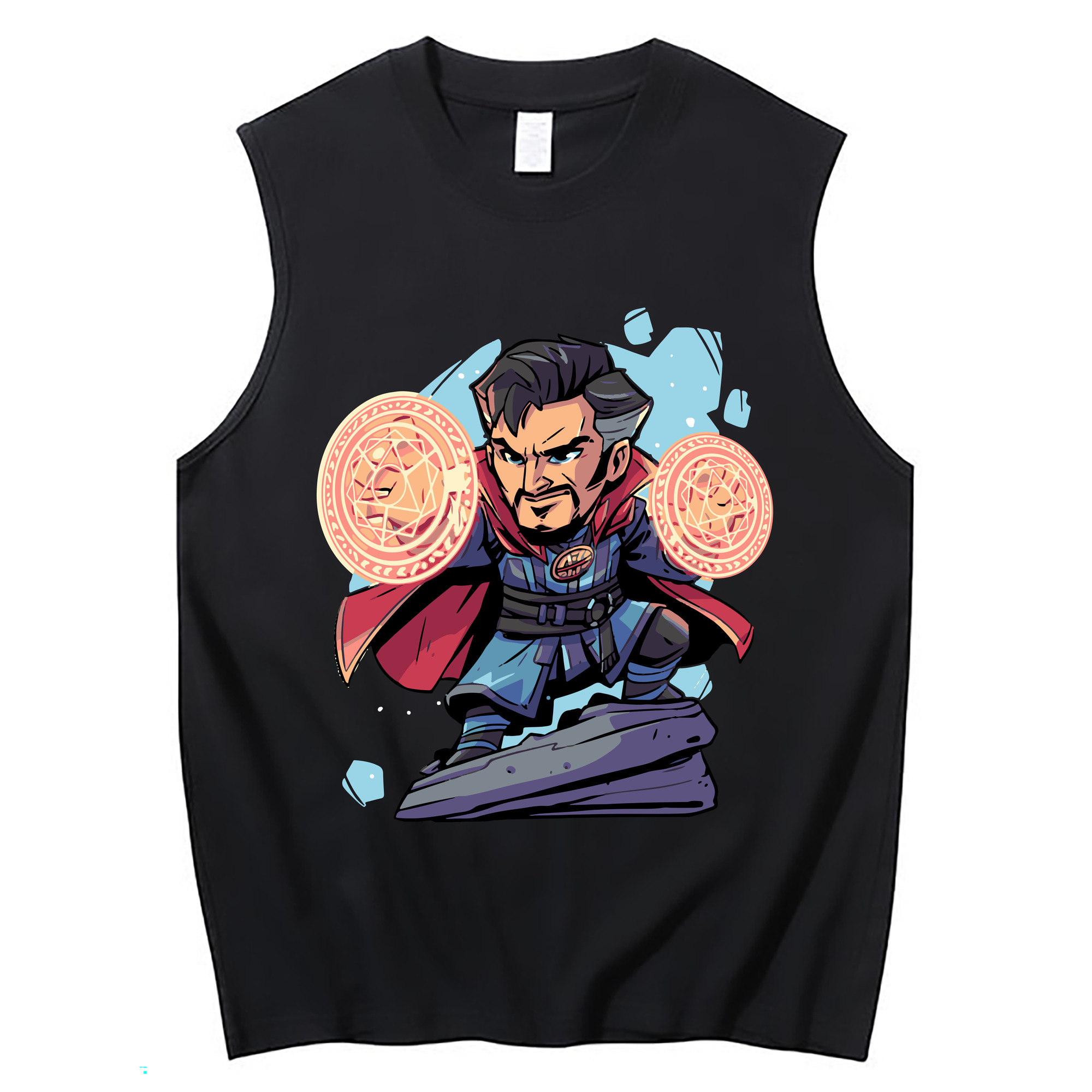 （画像用） アベンジャーズ The Avengers コットン100％タンクトップ（フロントプリント）
