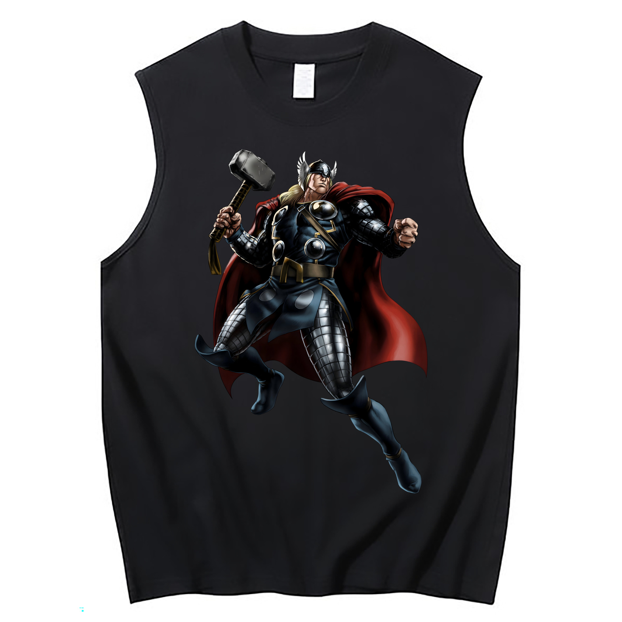 （画像用） アベンジャーズ The Avengers コットン100％タンクトップ（フロントプリント）