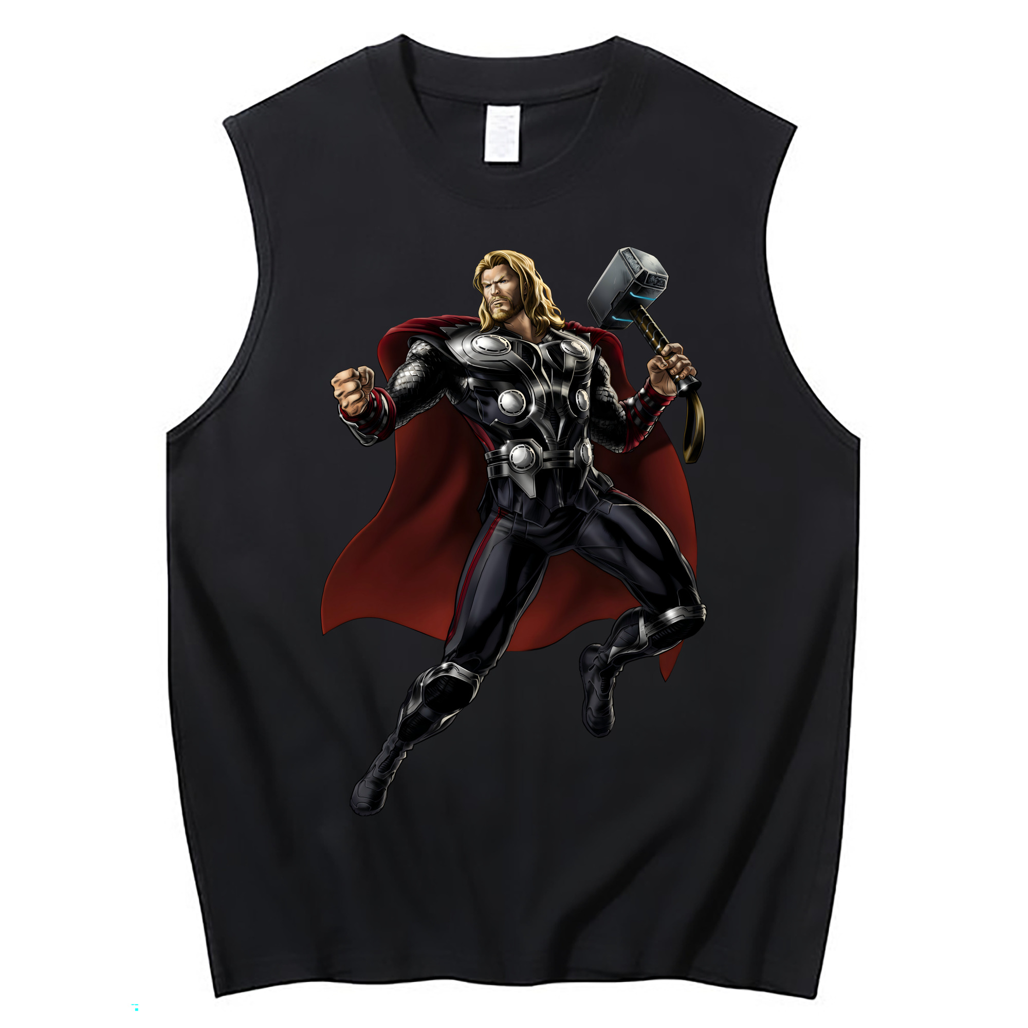 （画像用） アベンジャーズ The Avengers コットン100％タンクトップ（フロントプリント）