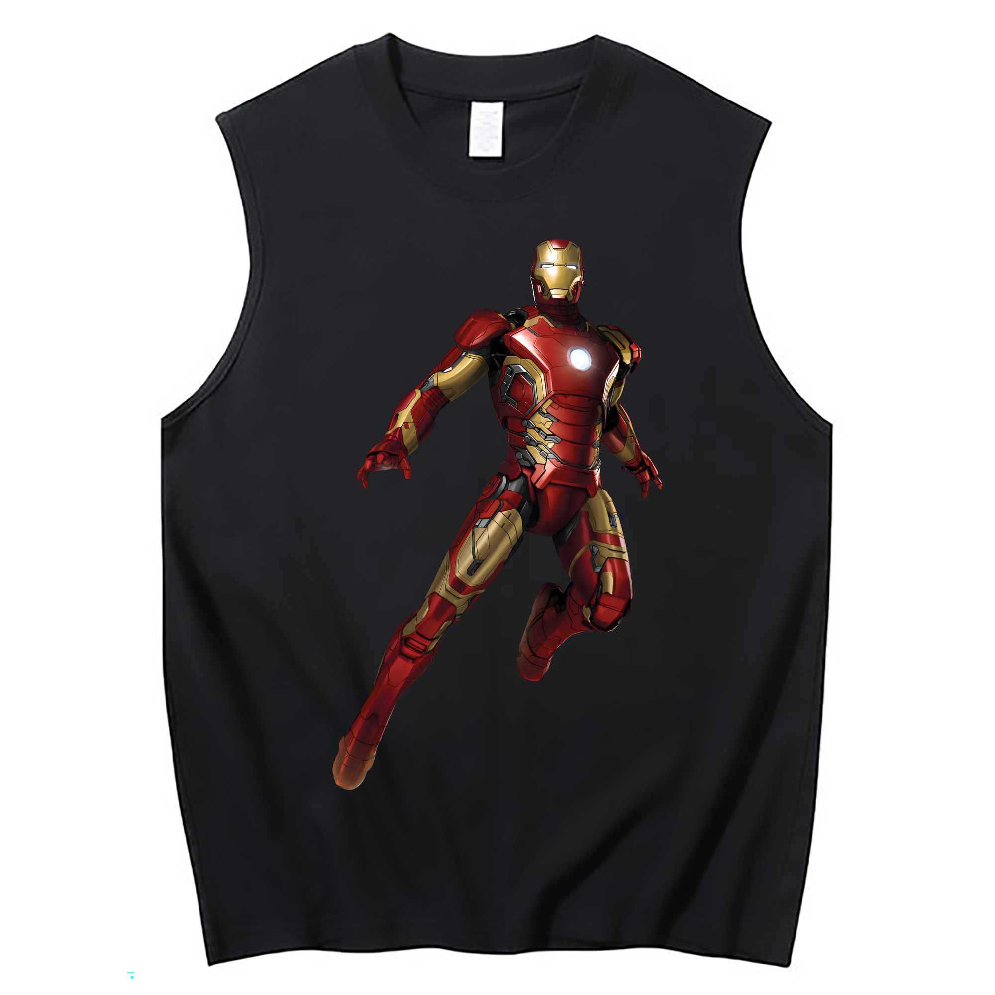 （画像用） アベンジャーズ The Avengers コットン100％タンクトップ（フロントプリント）