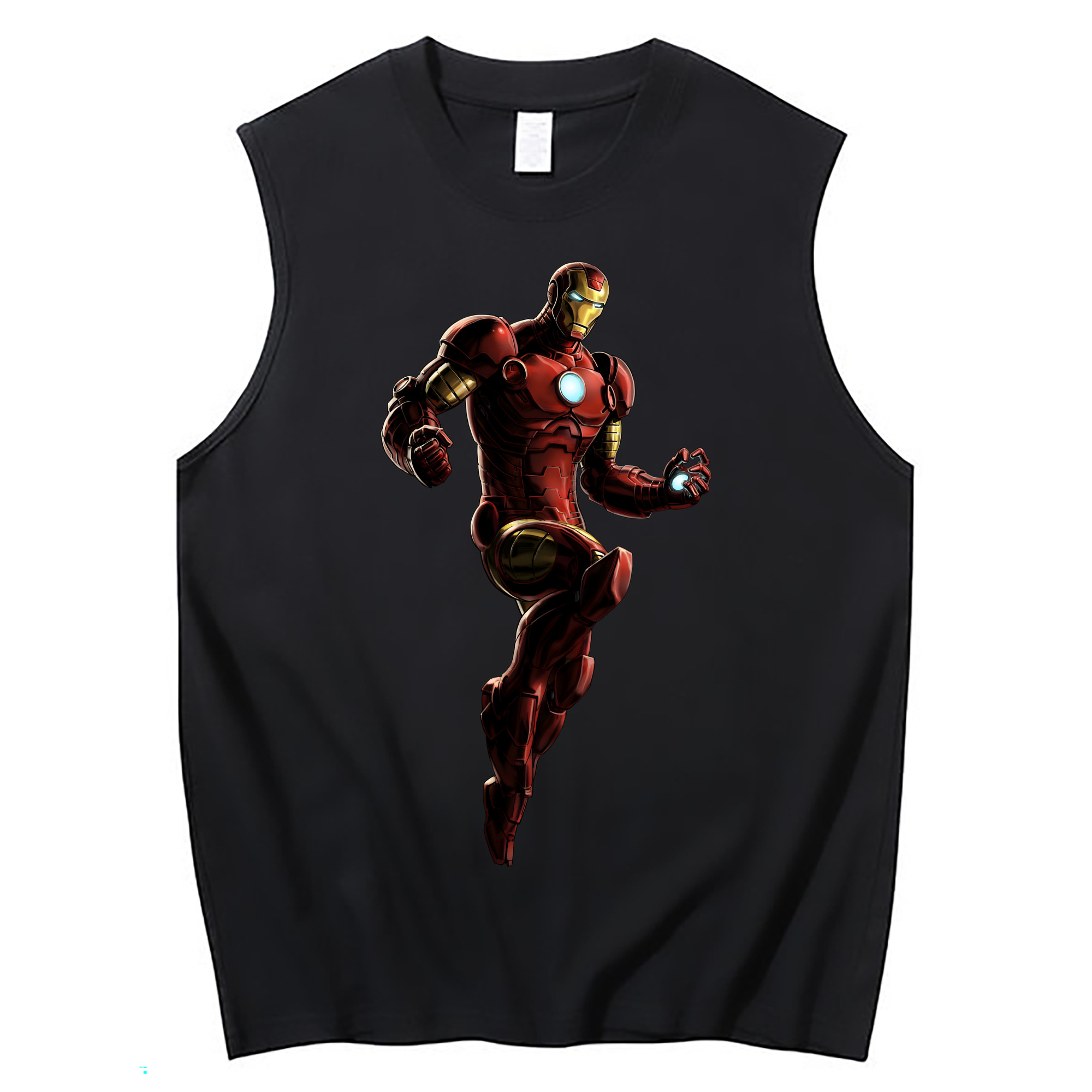 （画像用） アベンジャーズ The Avengers コットン100％タンクトップ（フロントプリント）