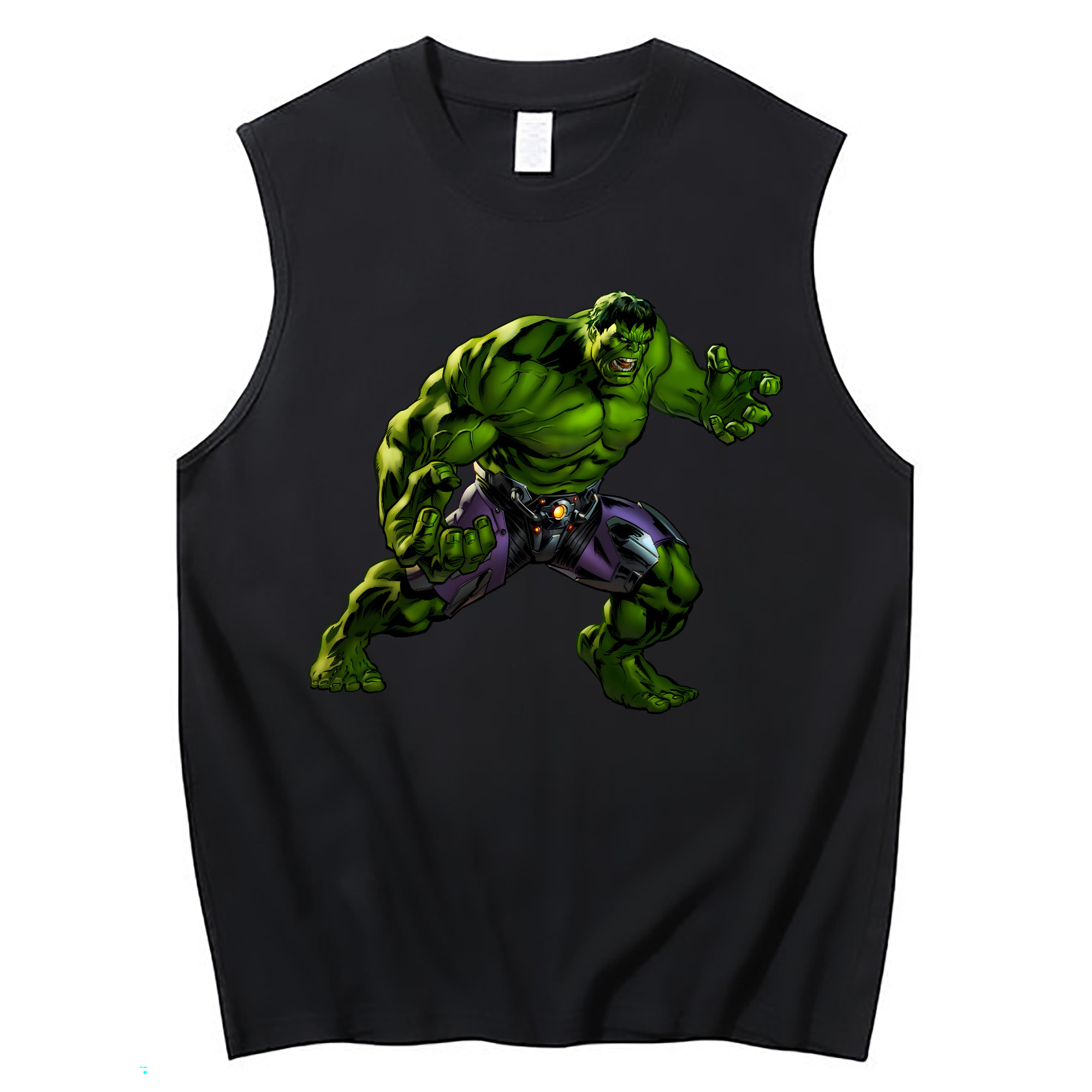 （画像用） アベンジャーズ The Avengers コットン100％タンクトップ（フロントプリント）