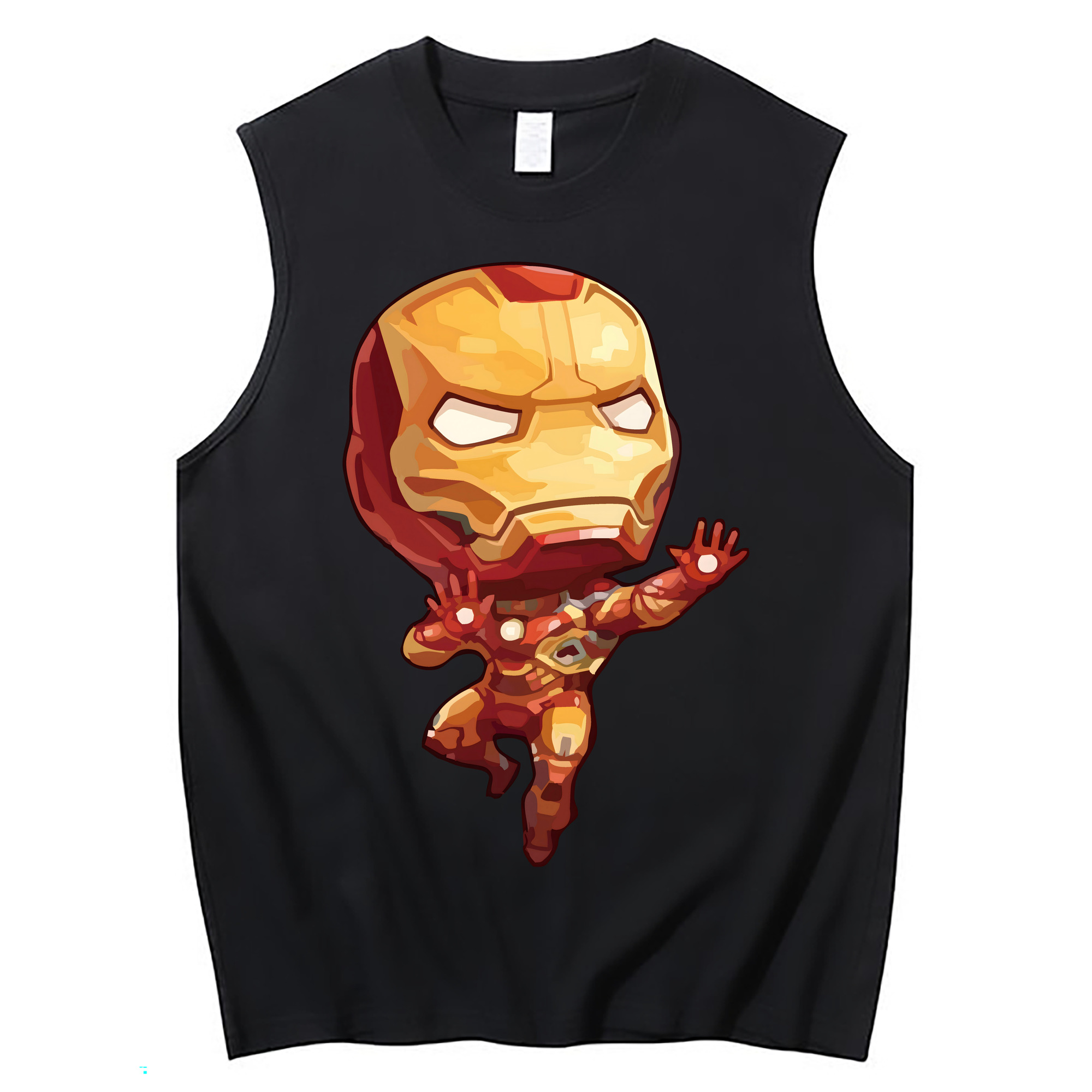 （画像用） アベンジャーズ The Avengers コットン100％タンクトップ（フロントプリント）