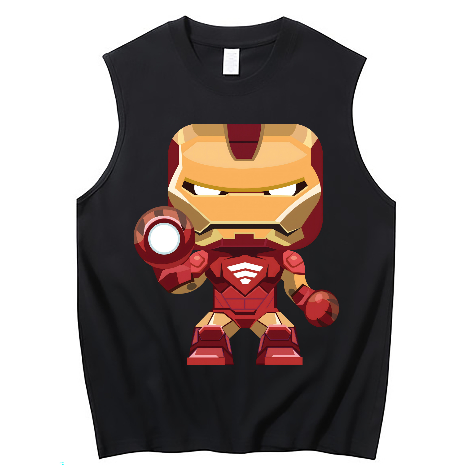 （画像用） アベンジャーズ The Avengers コットン100％タンクトップ（フロントプリント）