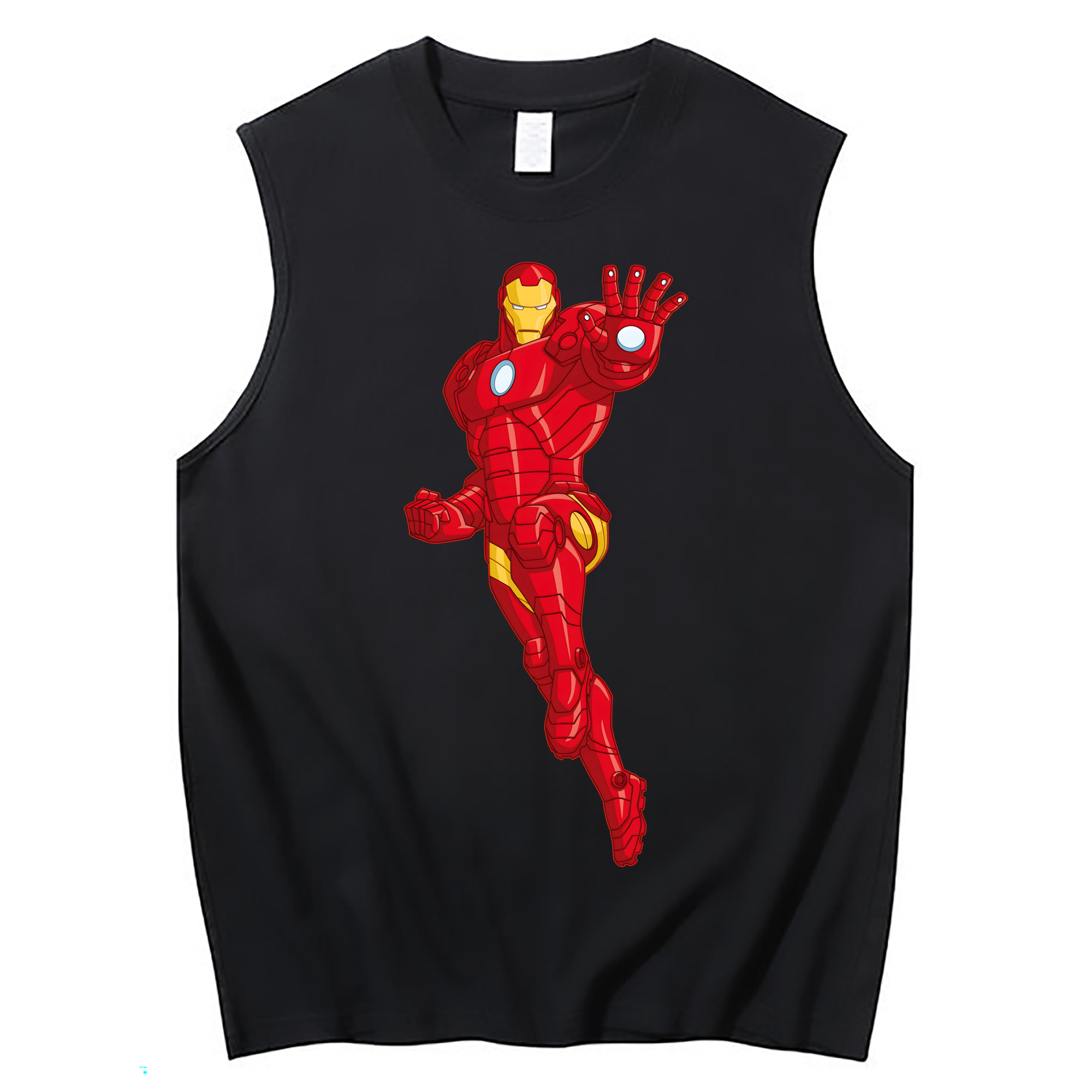 （画像用） アベンジャーズ The Avengers コットン100％タンクトップ（フロントプリント）