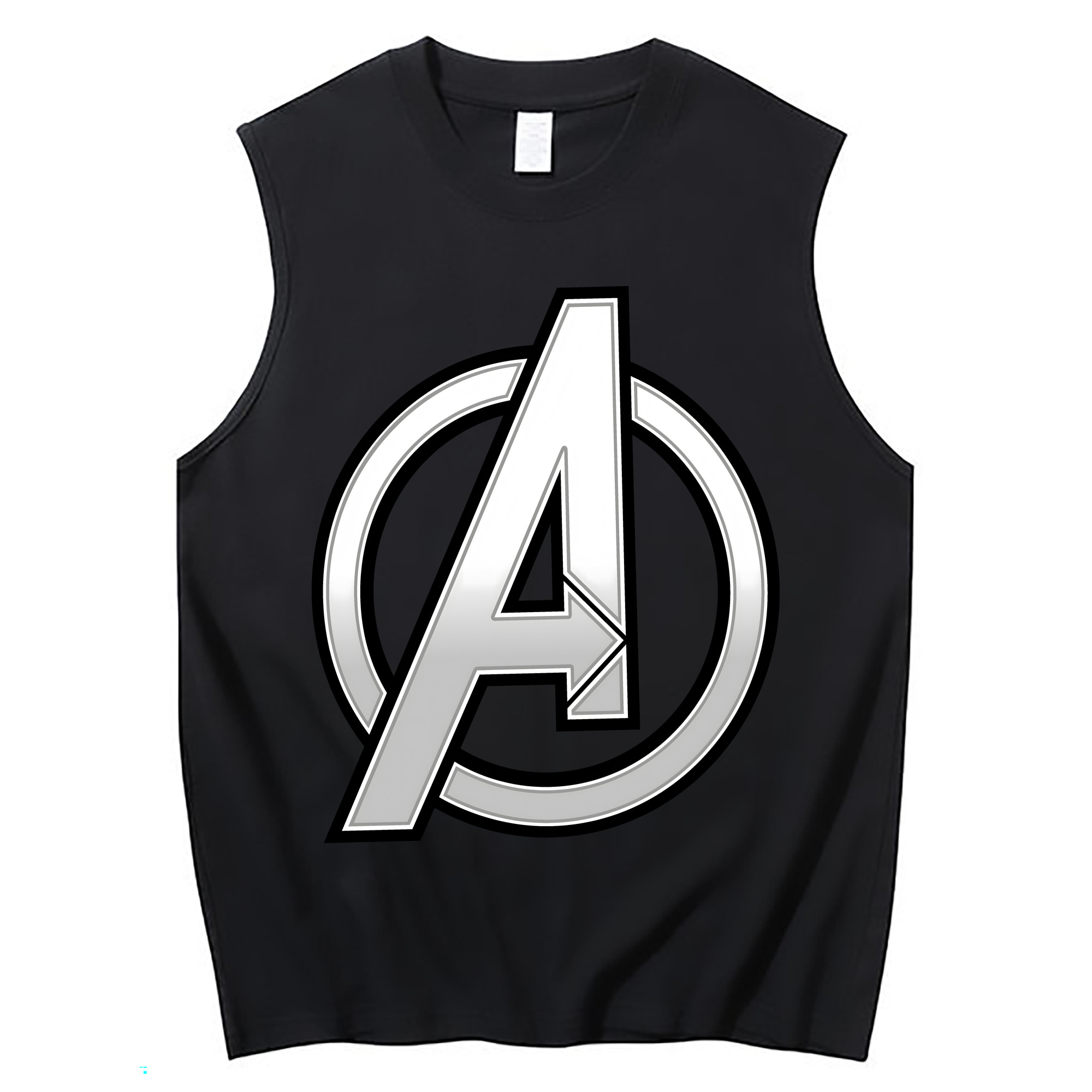 （画像用） アベンジャーズ The Avengers コットン100％タンクトップ（フロントプリント）