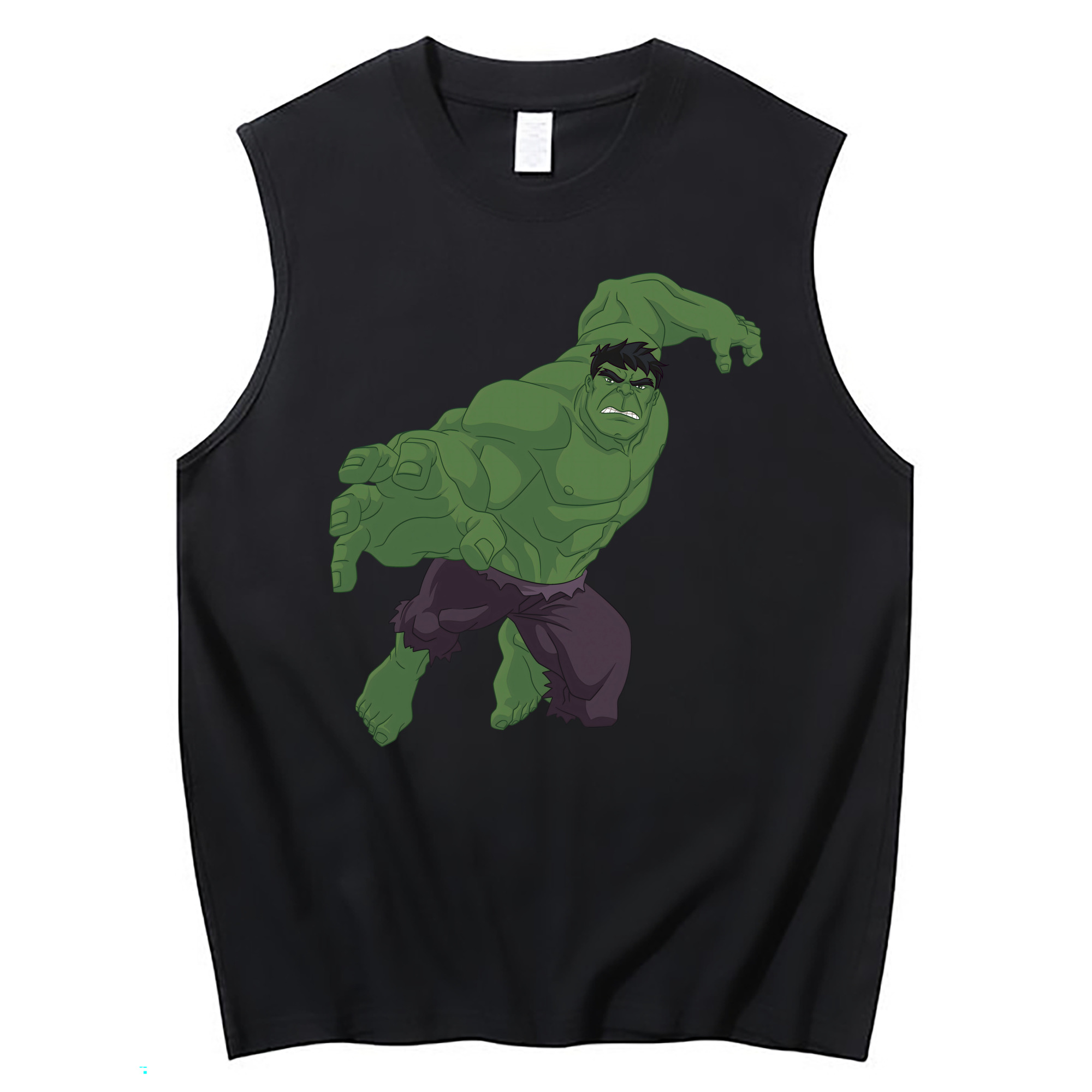 （画像用） アベンジャーズ The Avengers コットン100％タンクトップ（フロントプリント）