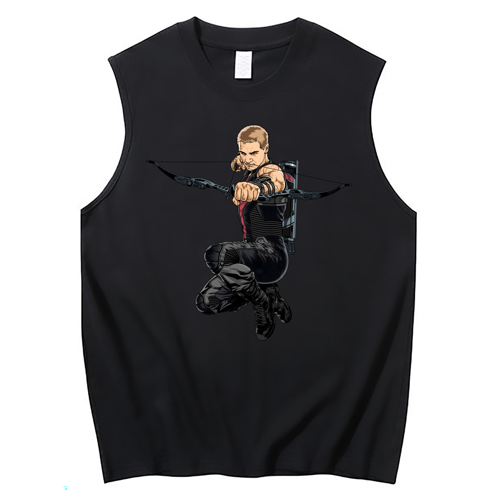（画像用） アベンジャーズ The Avengers コットン100％タンクトップ（フロントプリント）
