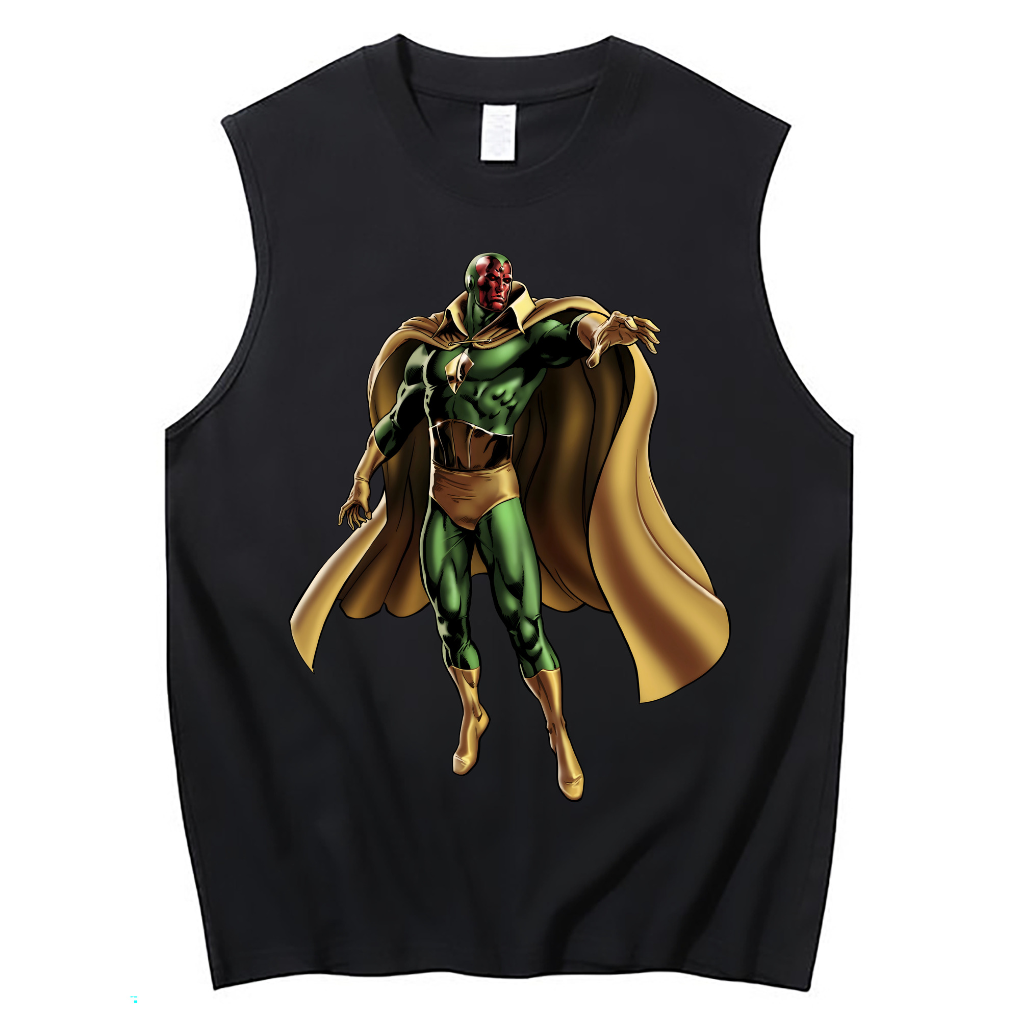 （画像用） アベンジャーズ The Avengers コットン100％タンクトップ（フロントプリント）