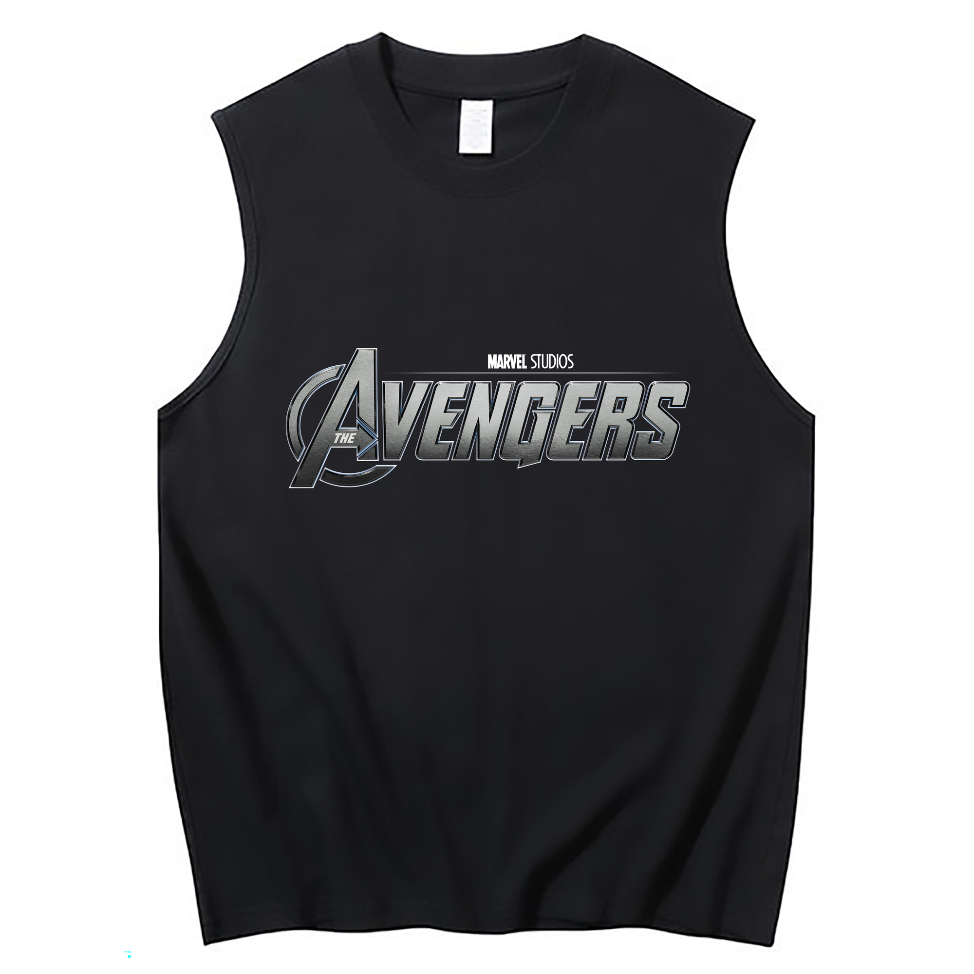 （画像用） アベンジャーズ The Avengers コットン100％タンクトップ（フロントプリント）
