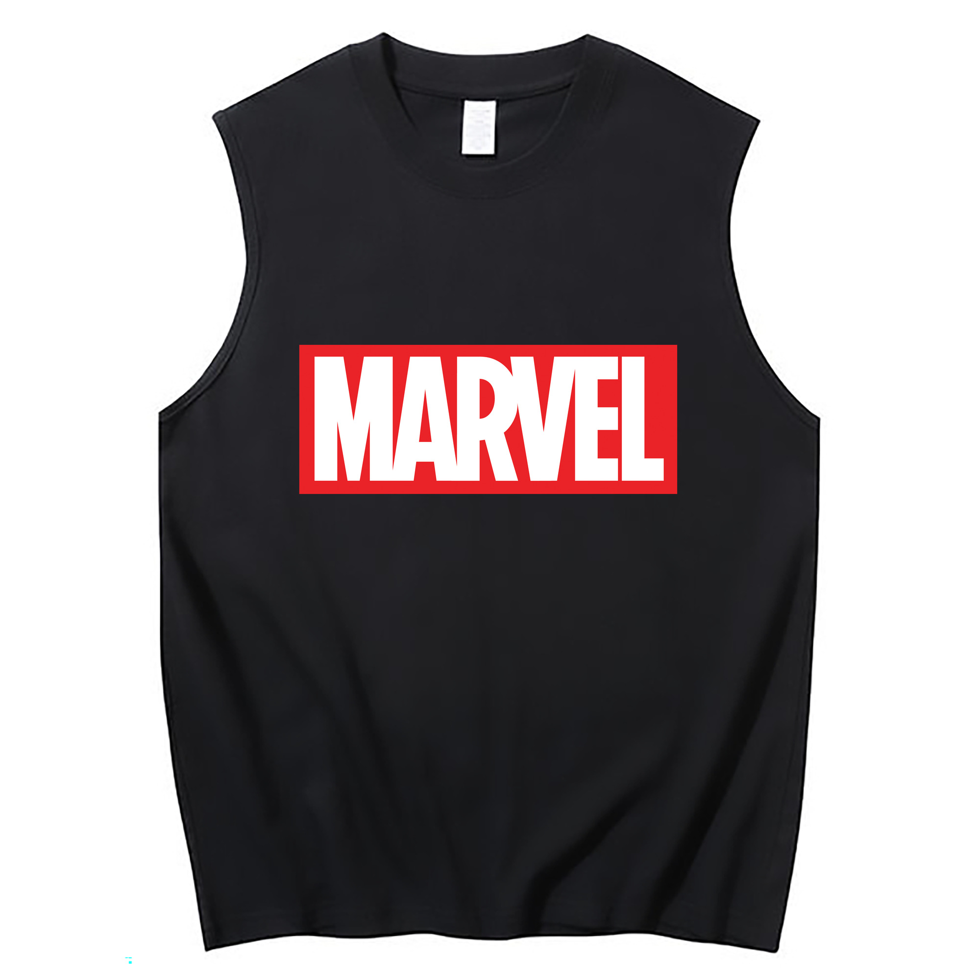 （画像用） アベンジャーズ The Avengers コットン100％タンクトップ（フロントプリント）
