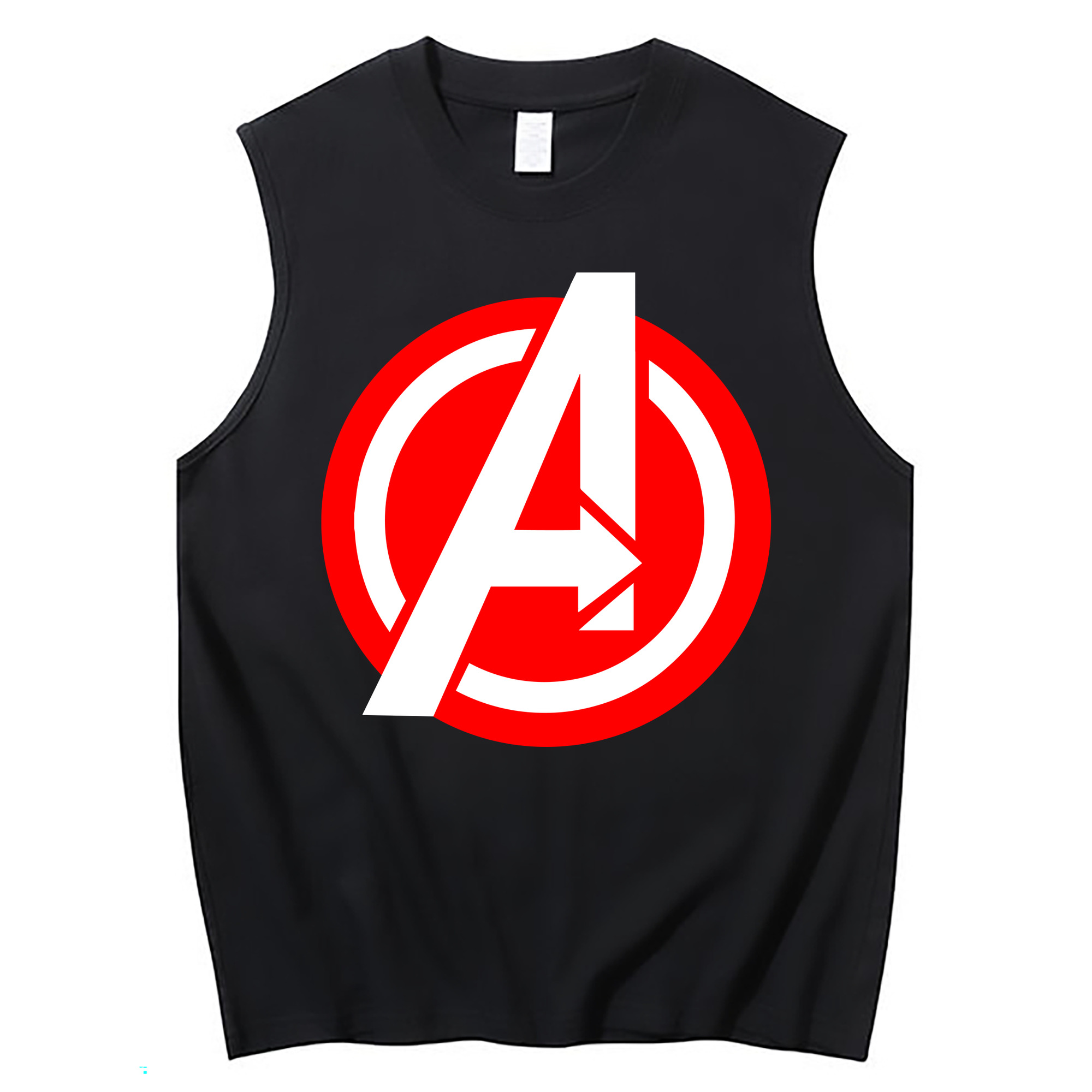 （画像用） アベンジャーズ The Avengers コットン100％タンクトップ（フロントプリント）
