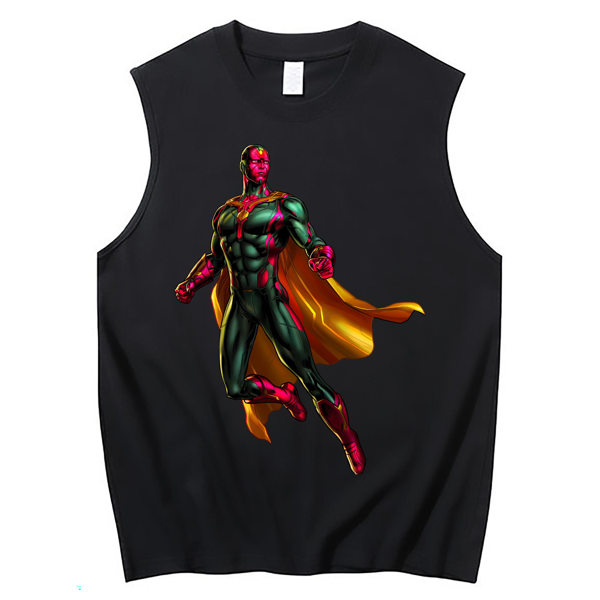 （画像用） アベンジャーズ The Avengers コットン100％タンクトップ（フロントプリント）