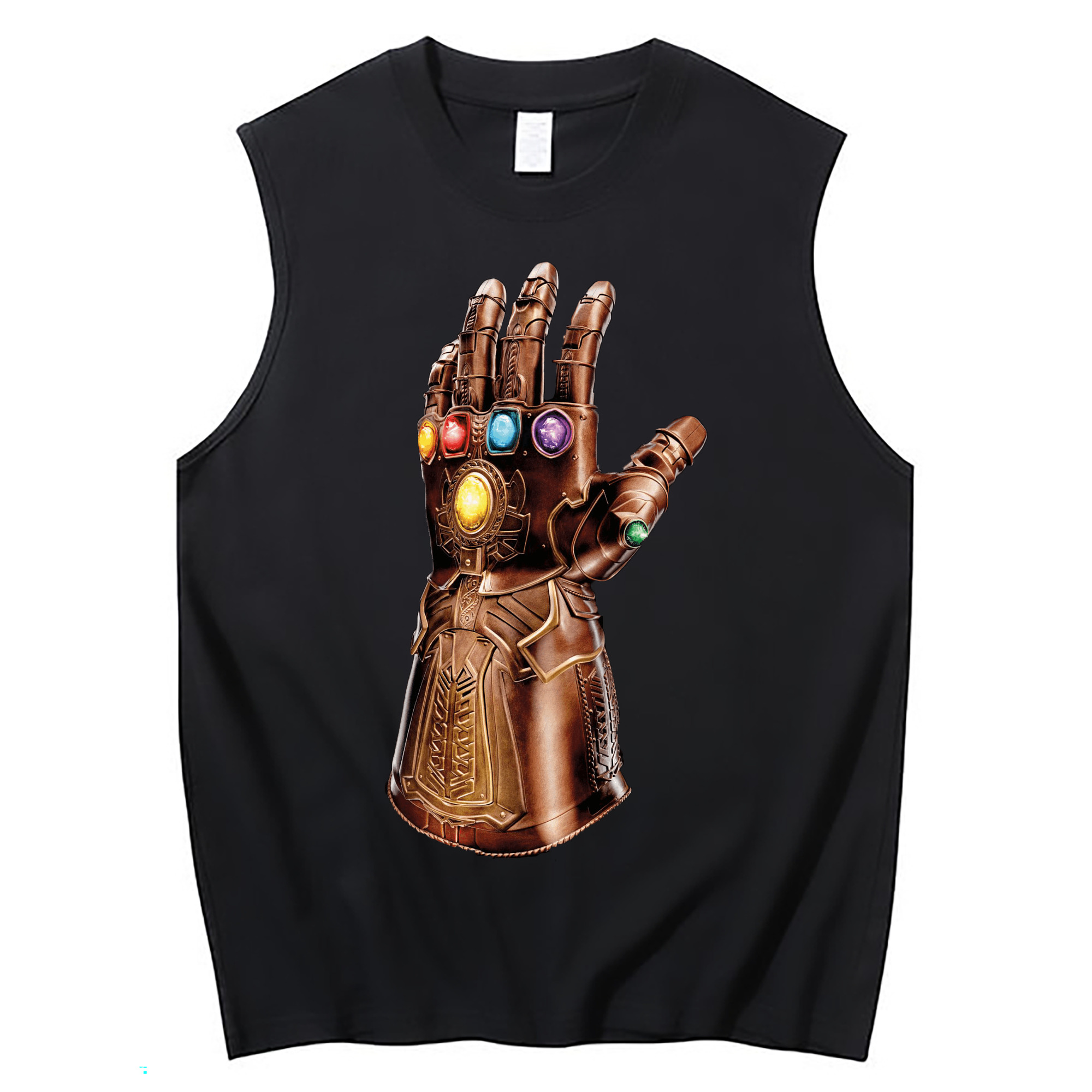 （画像用） アベンジャーズ The Avengers コットン100％タンクトップ（フロントプリント）