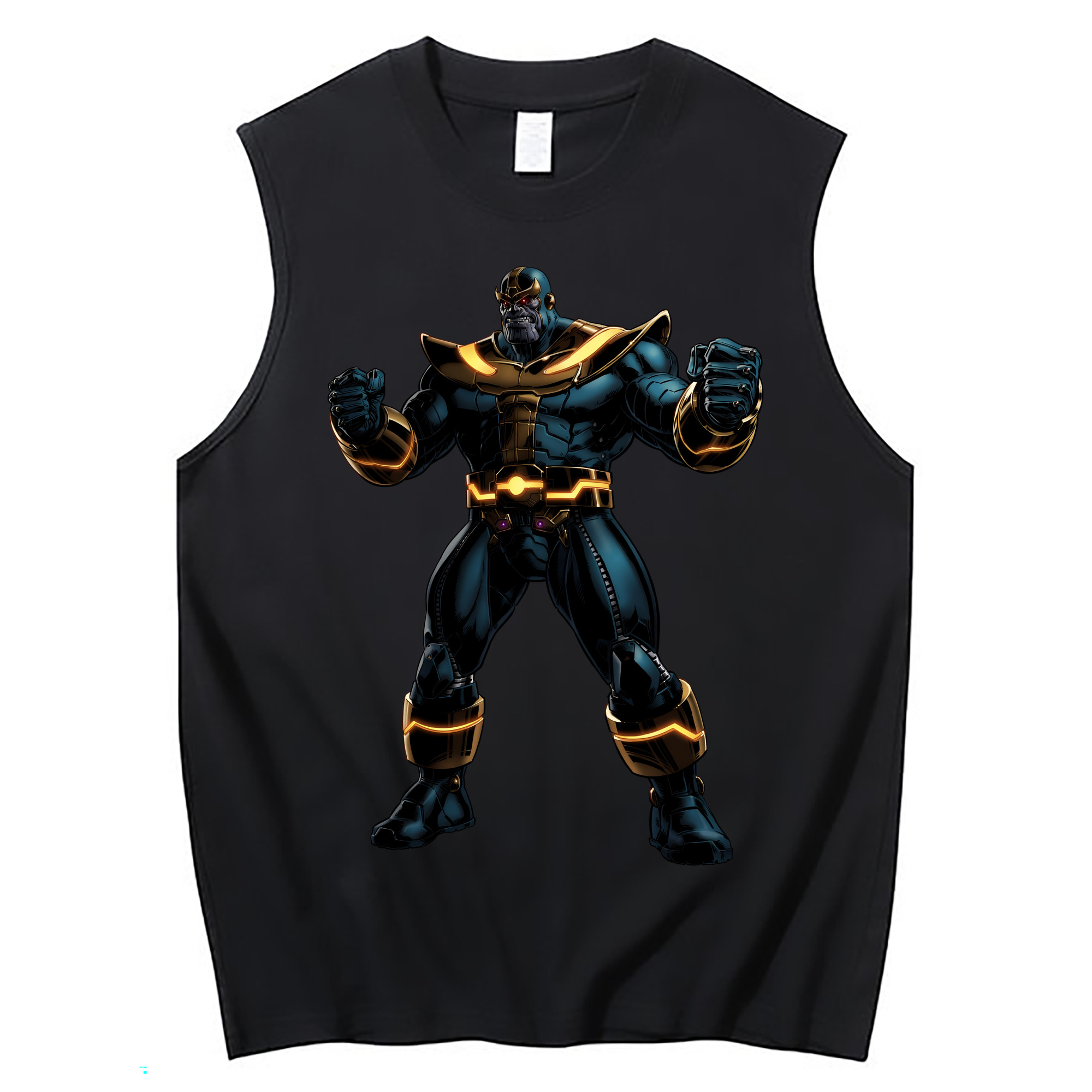 （画像用） アベンジャーズ The Avengers コットン100％タンクトップ（フロントプリント）