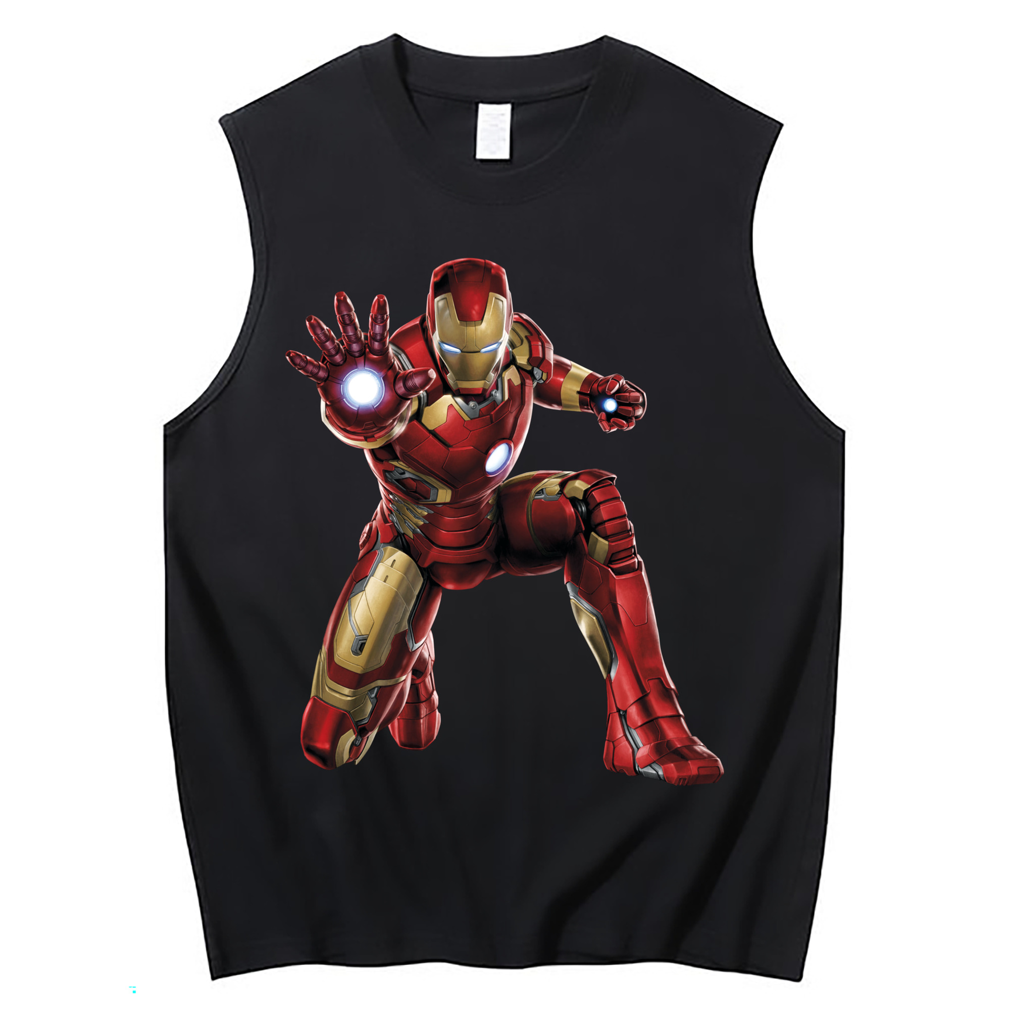 （画像用） アベンジャーズ The Avengers コットン100％タンクトップ（フロントプリント）