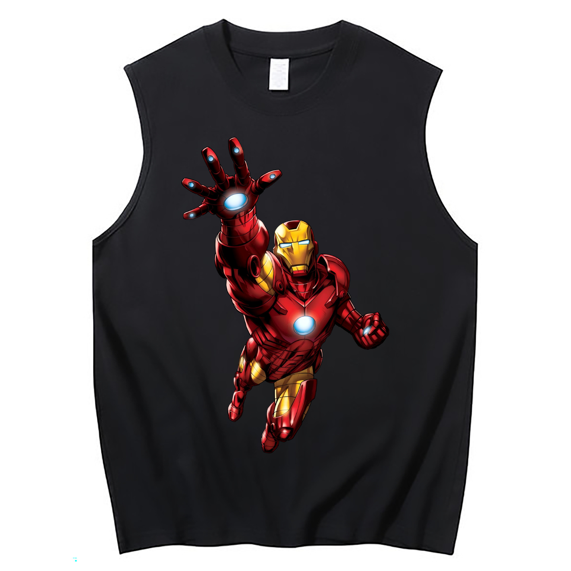 （画像用） アベンジャーズ The Avengers コットン100％タンクトップ（フロントプリント）