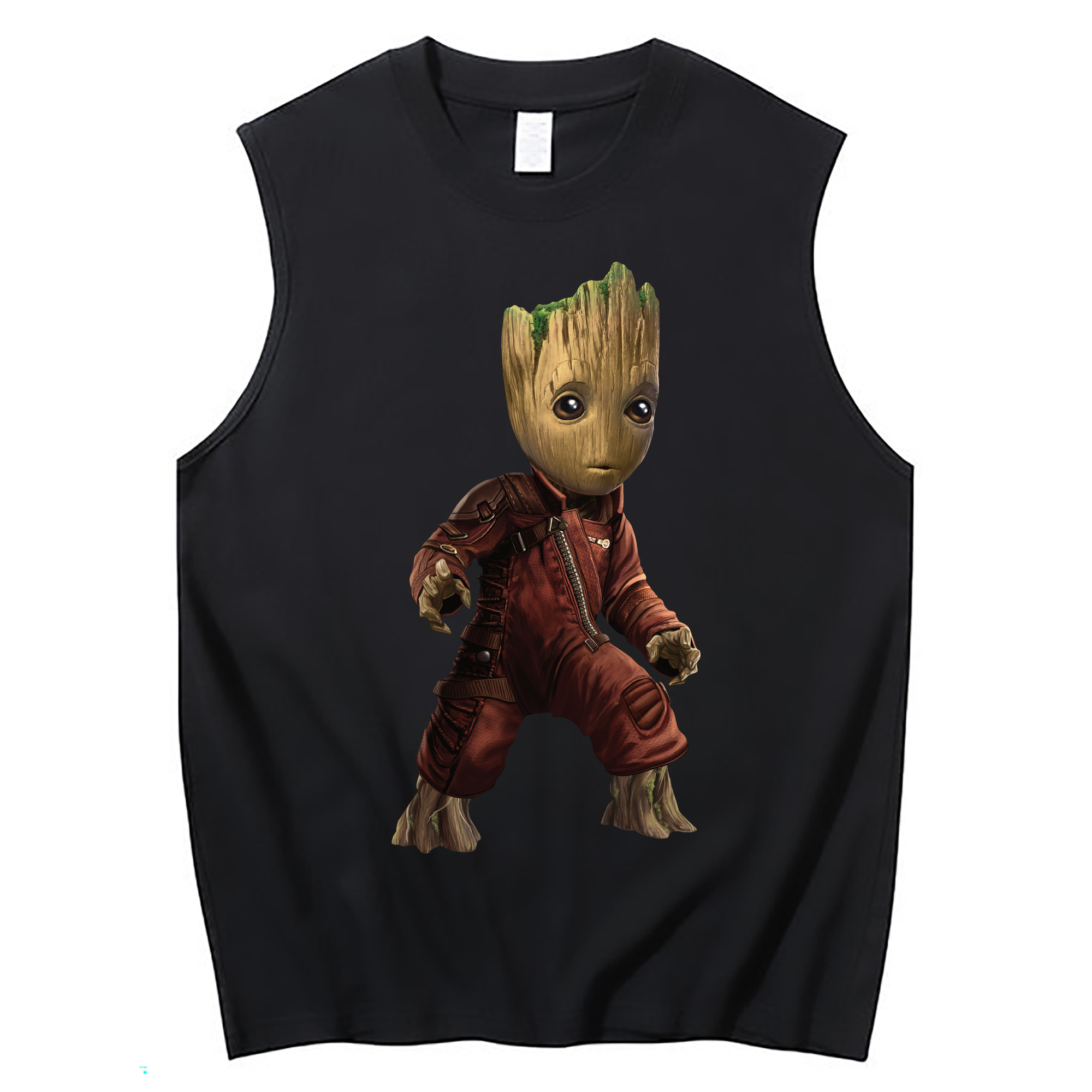 （画像用） アベンジャーズ The Avengers コットン100％タンクトップ（フロントプリント）