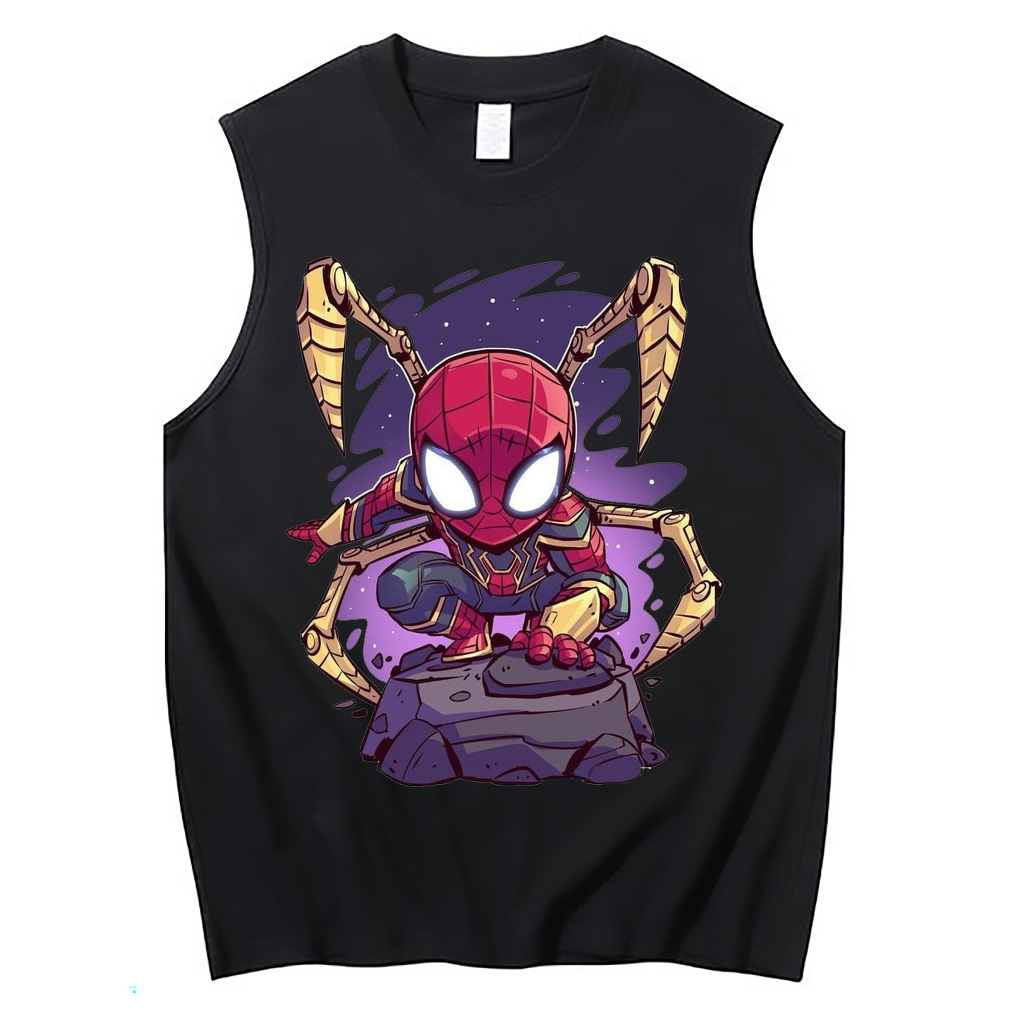 （画像用） アベンジャーズ The Avengers コットン100％タンクトップ（フロントプリント）