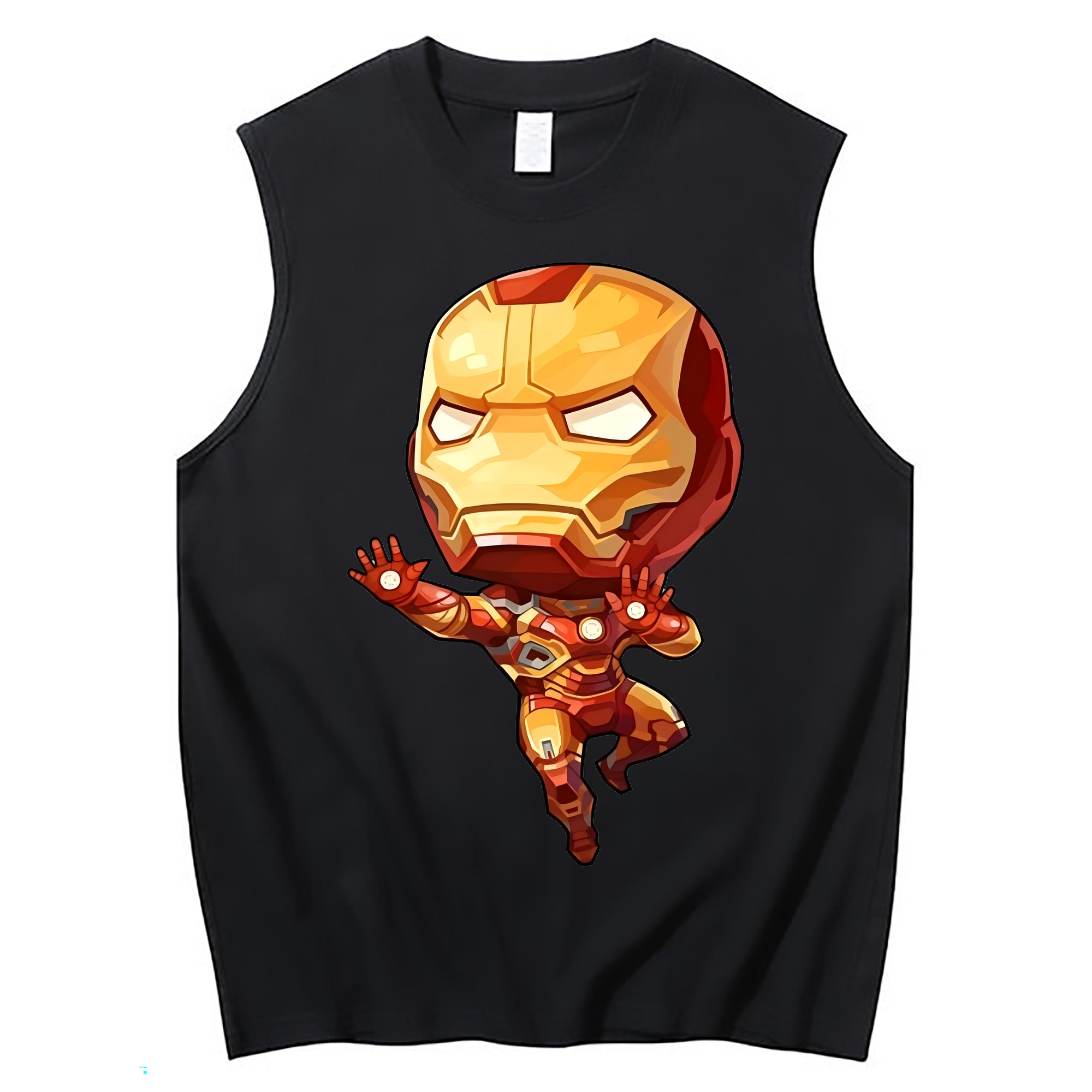 （画像用） アベンジャーズ The Avengers コットン100％タンクトップ（フロントプリント）