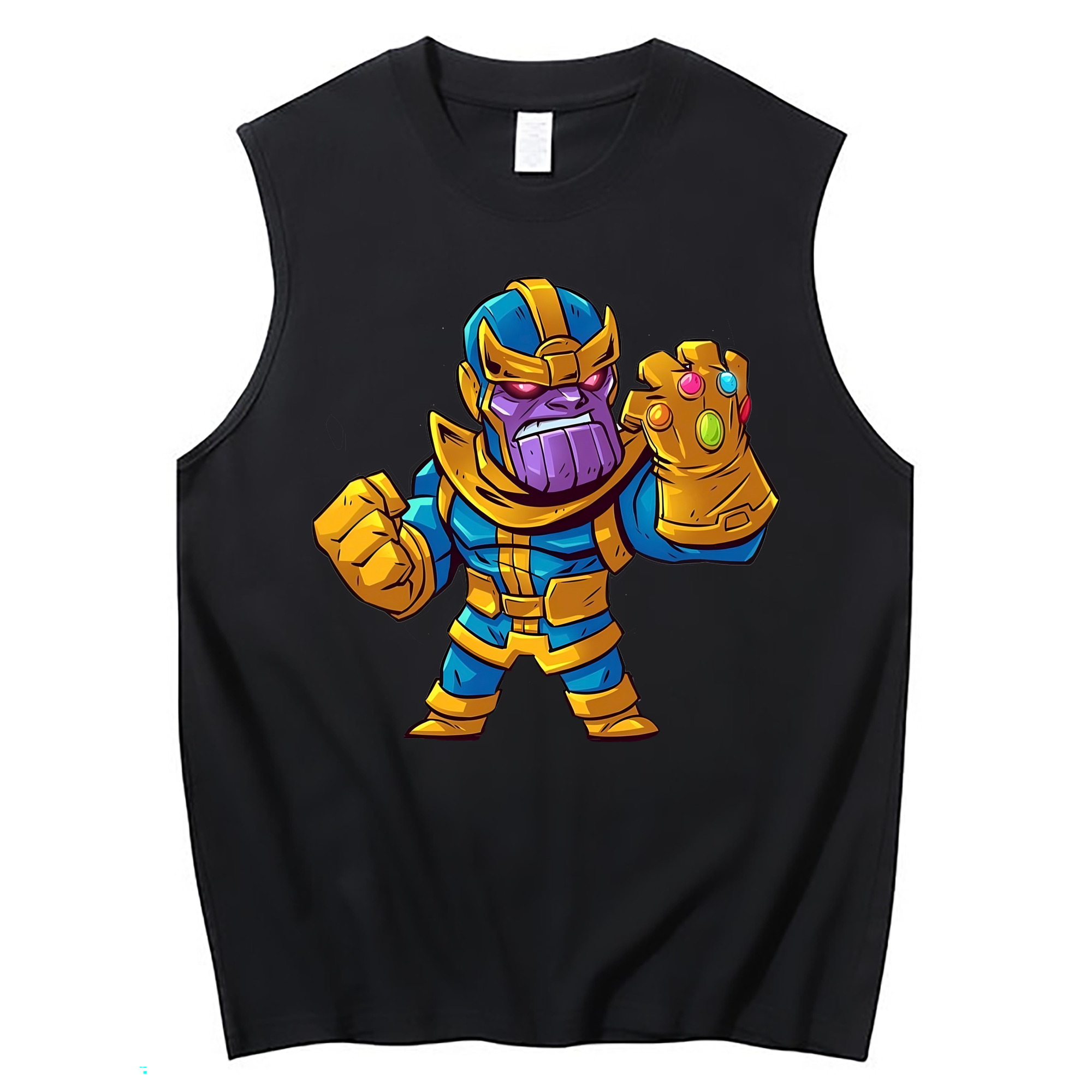 （画像用） アベンジャーズ The Avengers コットン100％タンクトップ（フロントプリント）