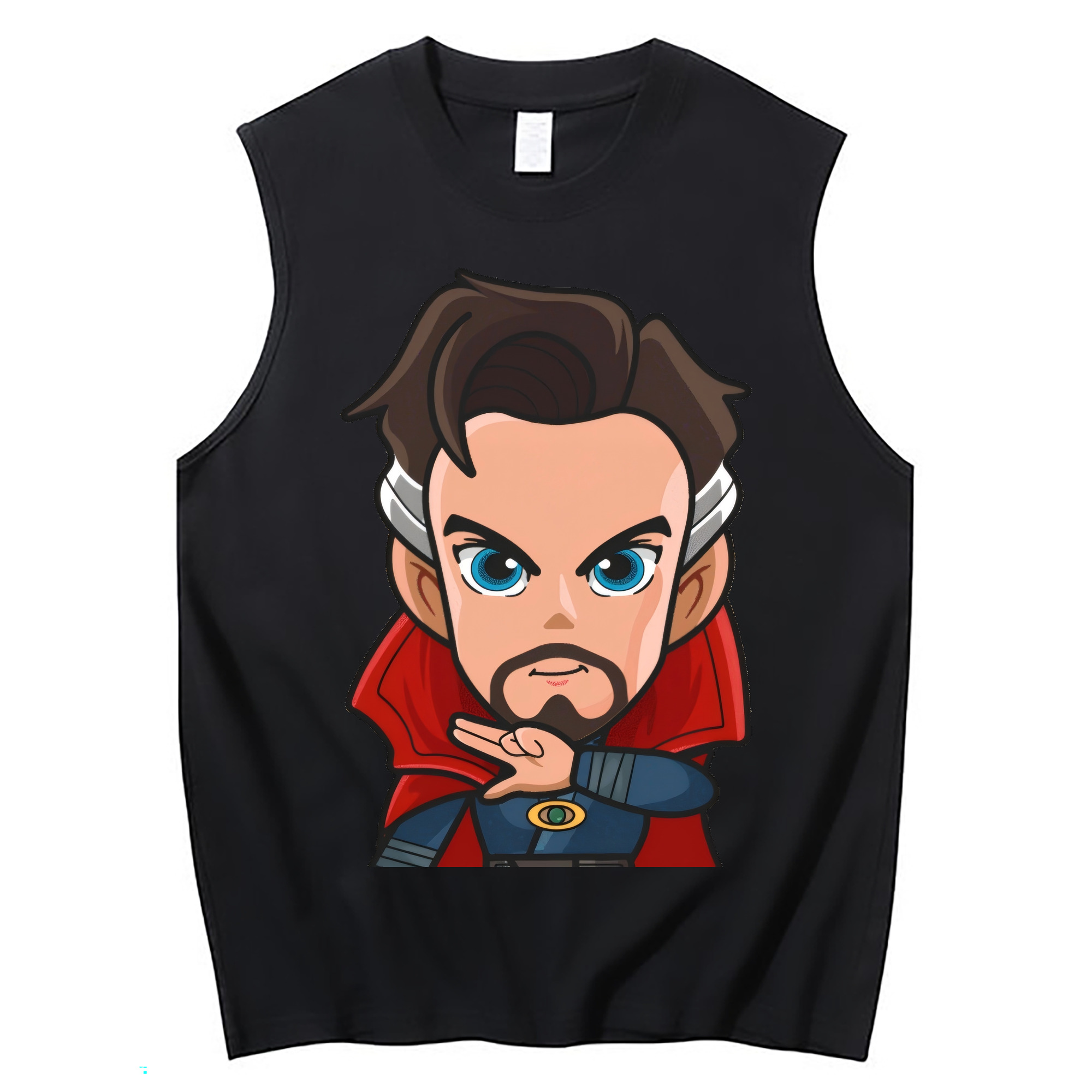（画像用） アベンジャーズ The Avengers コットン100％タンクトップ（フロントプリント）