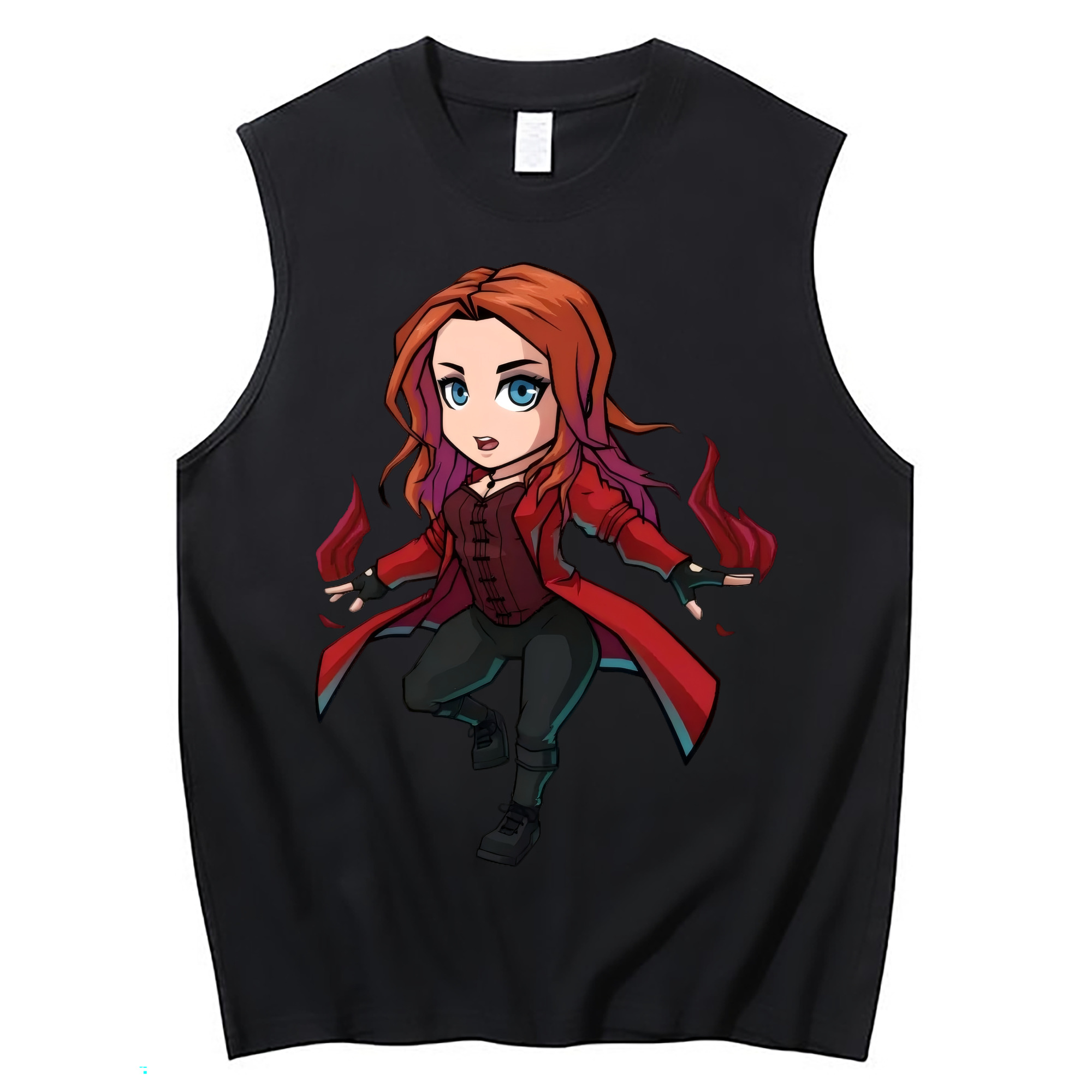 （画像用） アベンジャーズ The Avengers コットン100％タンクトップ（フロントプリント）