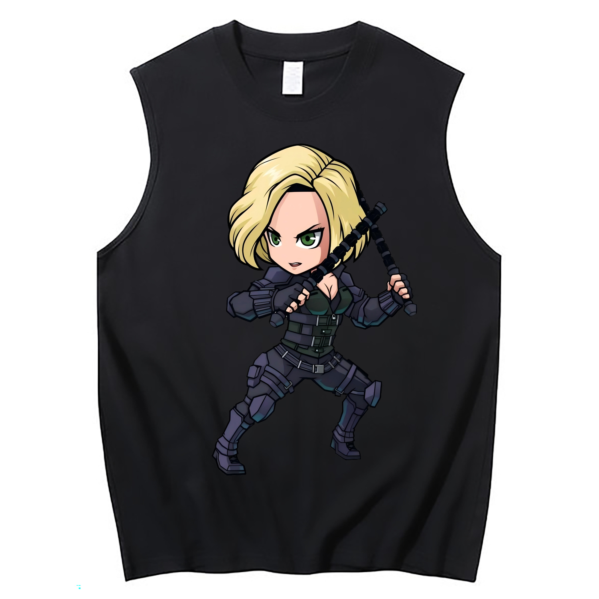 （画像用） アベンジャーズ The Avengers コットン100％タンクトップ（フロントプリント）