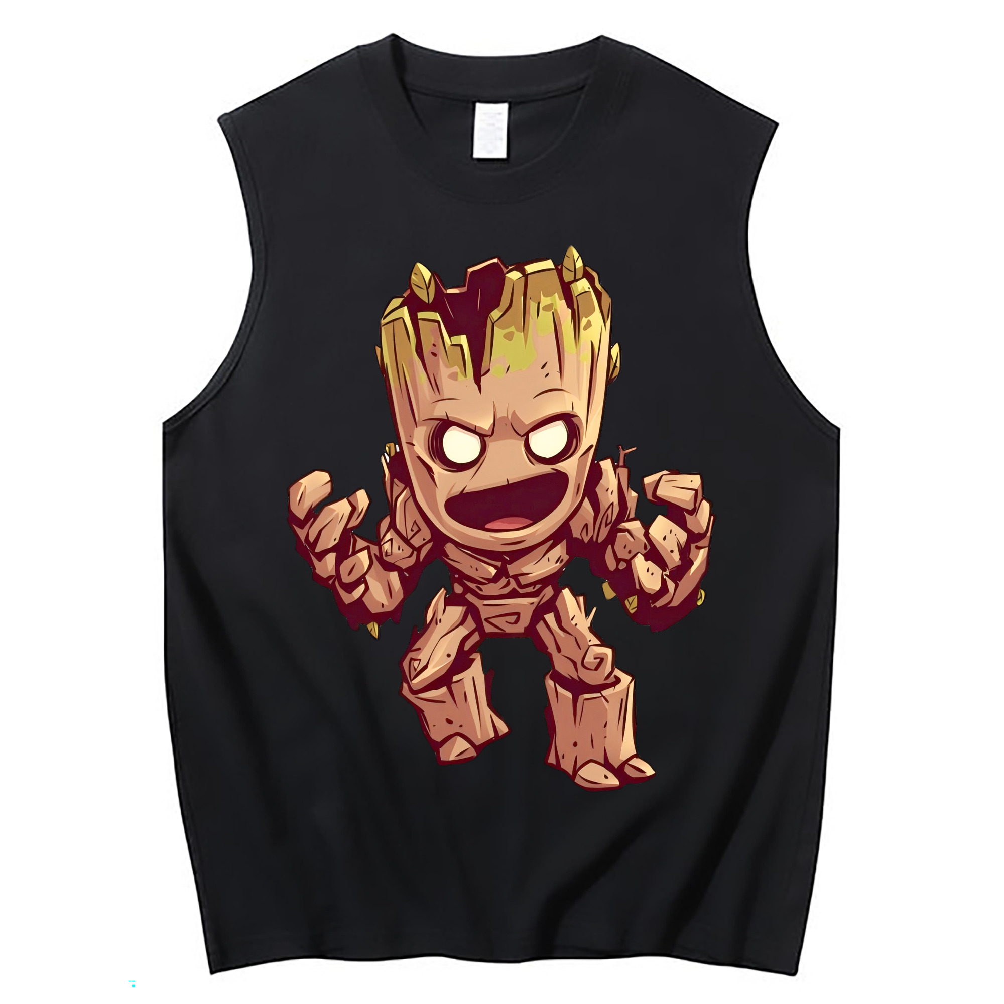 （画像用） アベンジャーズ The Avengers コットン100％タンクトップ（フロントプリント）